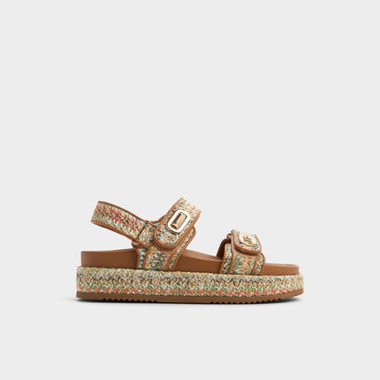 Sunhaven Bright Multi Women's Platform sandals - Footbed sandal Aldo Bright multi
