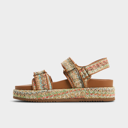 Sunhaven Bright Multi Women's Platform sandals - Footbed sandal Aldo Bright multi