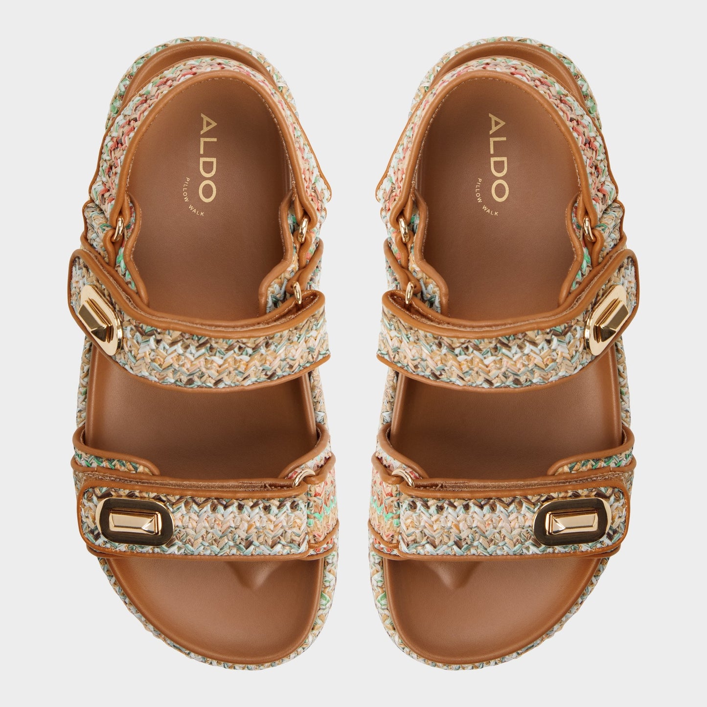 Sunhaven Bright Multi Women's Platform sandals - Footbed sandal Aldo Bright multi