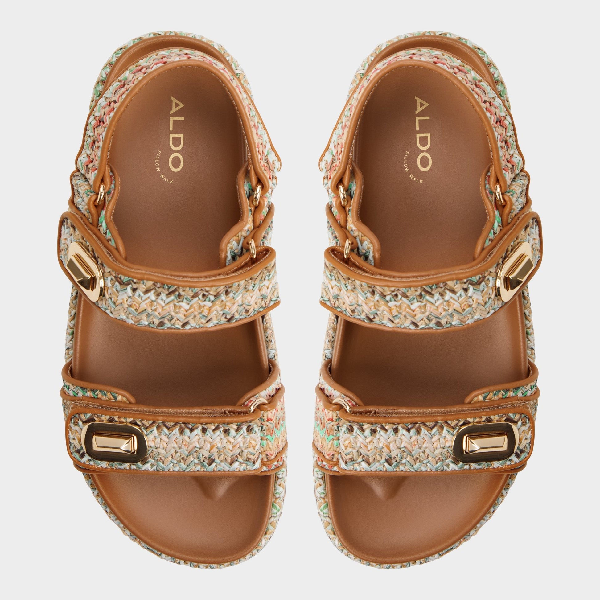 Sunhaven Bright Multi Women's Platform sandals - Footbed sandal Aldo Bright multi