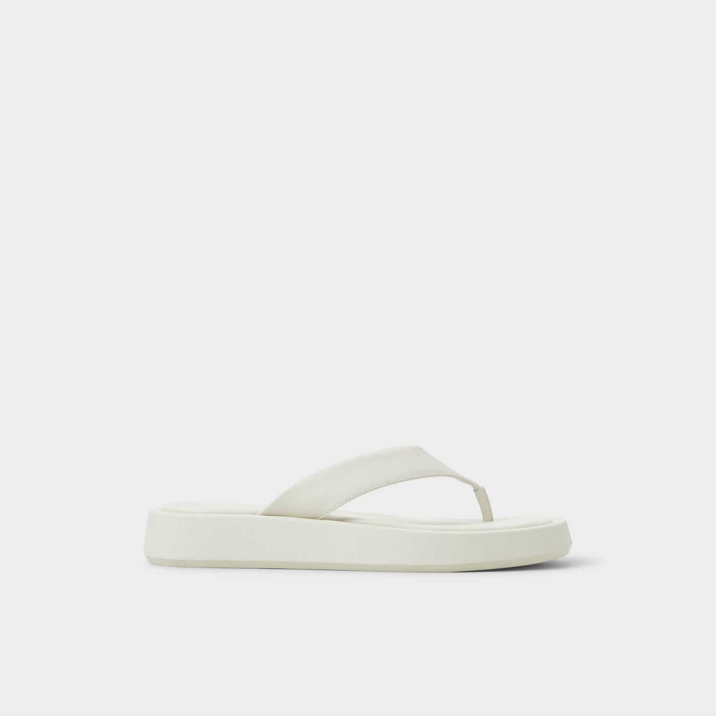Grettle White/Bone Women's Flats - Flip flop, Flatform Aldo White/bone