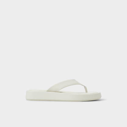 Grettle White/Bone Women's Flats - Flip flop, Flatform Aldo White/bone