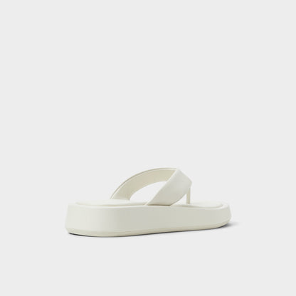 Grettle White/Bone Women's Flats - Flip flop, Flatform Aldo White/bone