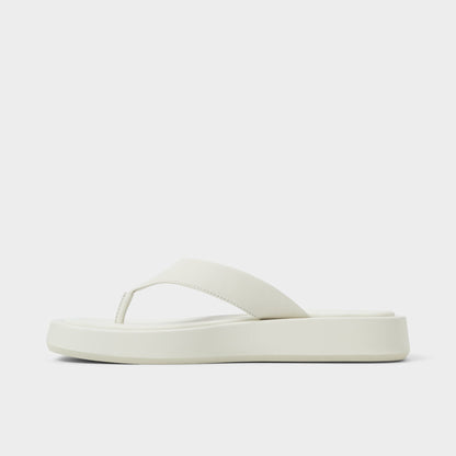 Grettle White/Bone Women's Flats - Flip flop, Flatform Aldo White/bone
