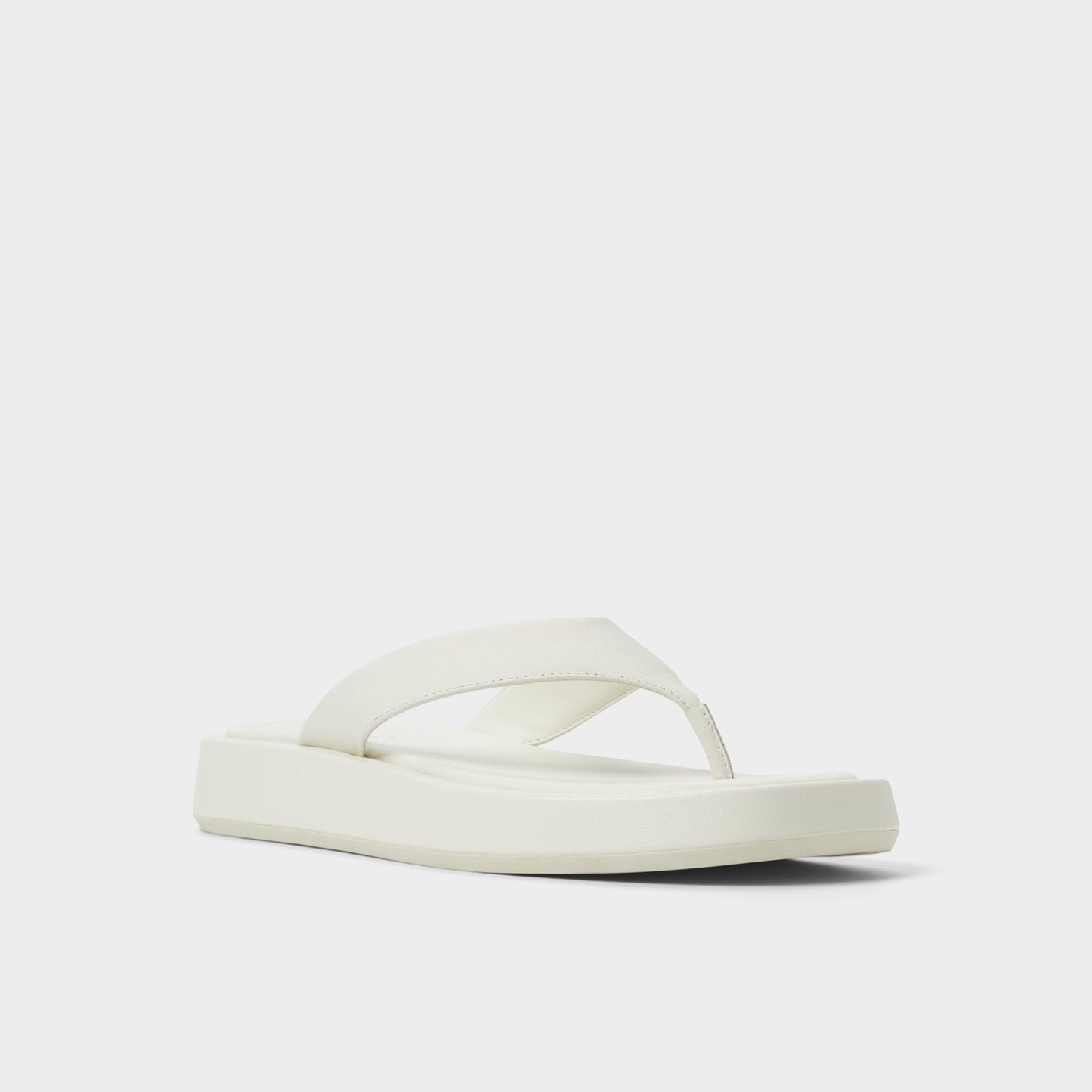 Grettle White/Bone Women's Flats - Flip flop, Flatform Aldo White/bone