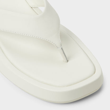 Grettle White/Bone Women's Flats - Flip flop, Flatform Aldo White/bone