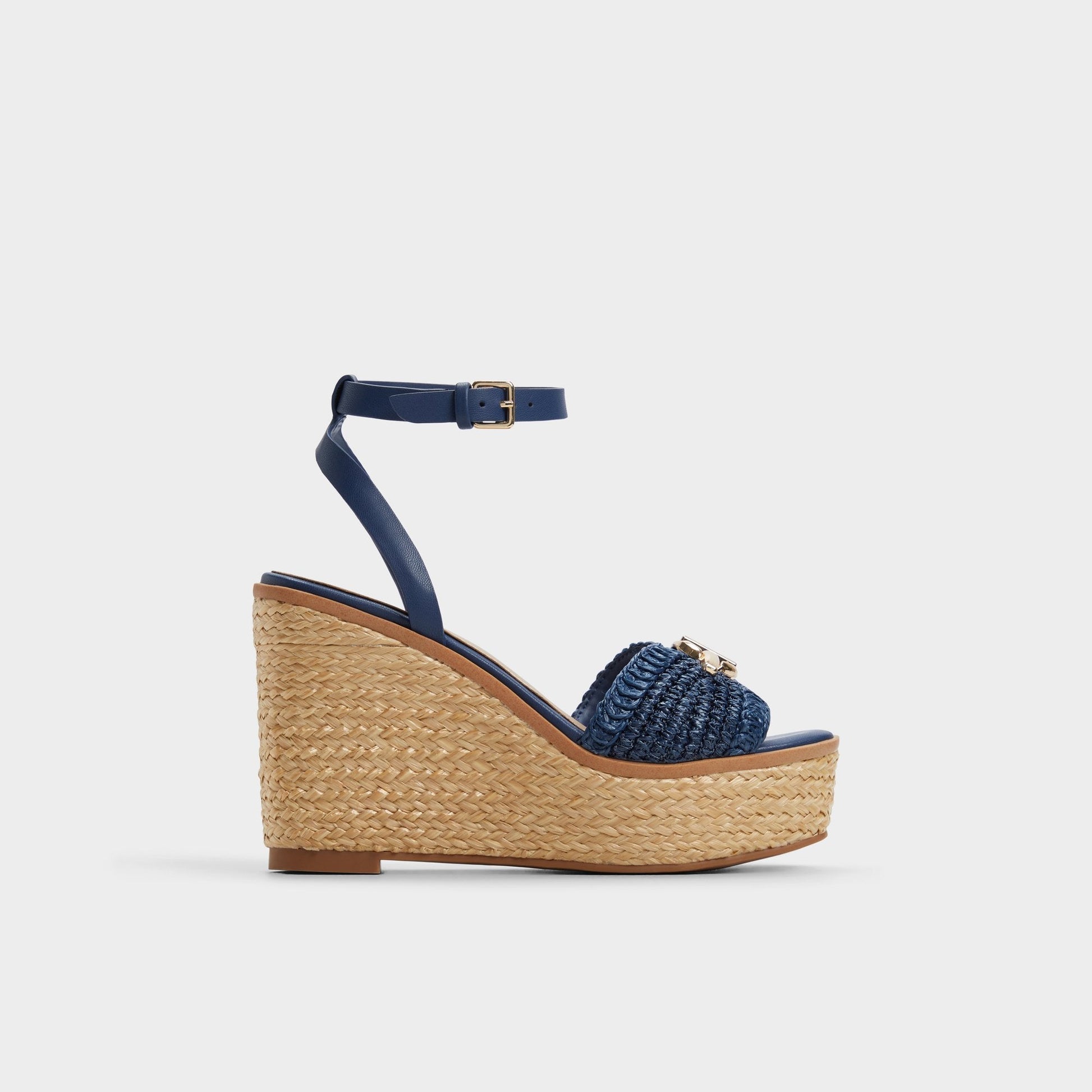 Ybylin Navy Women's Platform sandals - Wedge sandal Aldo Navy