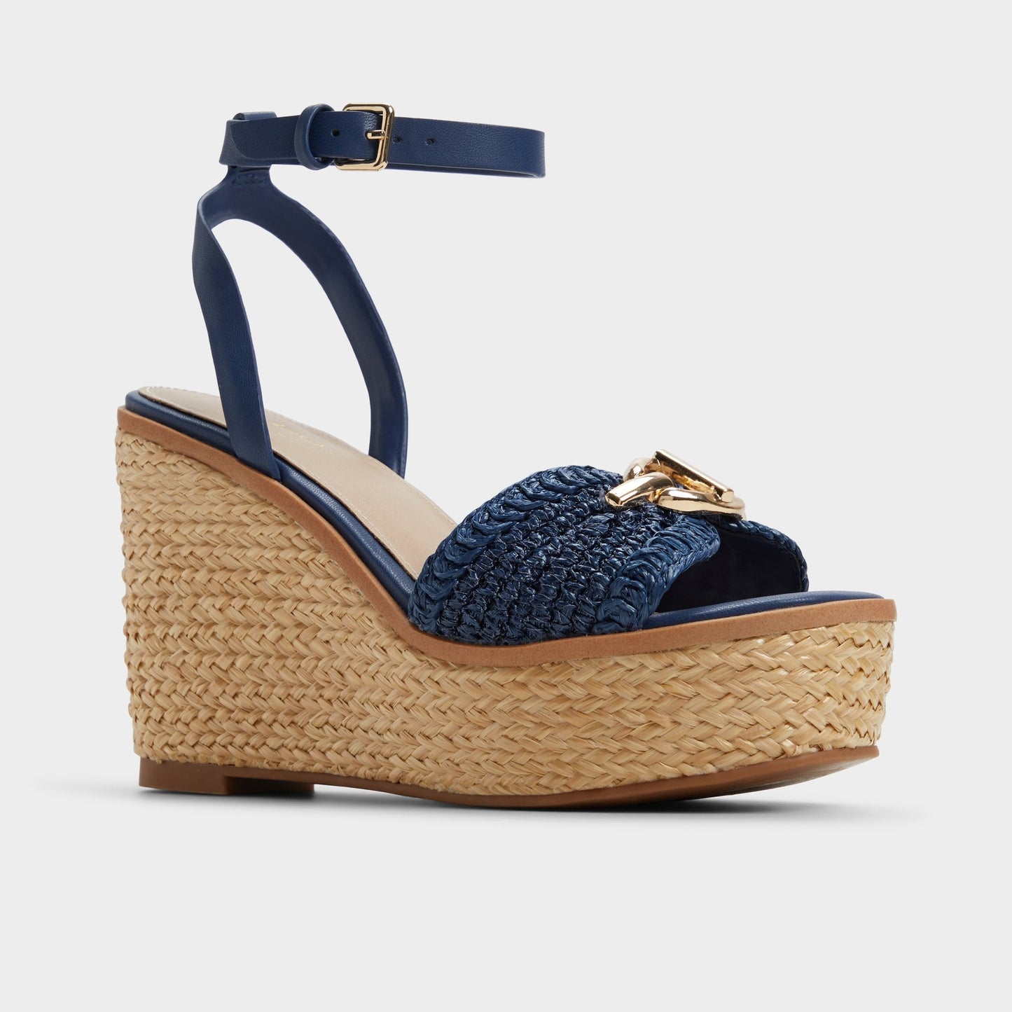 Ybylin Navy Women's Platform sandals - Wedge sandal Aldo Navy