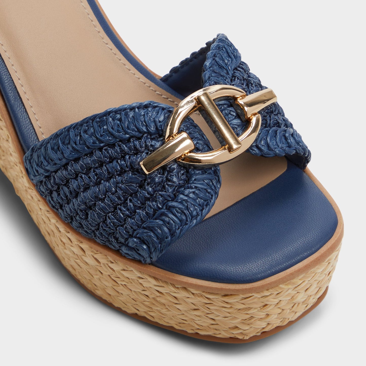 Ybylin Navy Women's Platform sandals - Wedge sandal Aldo Navy