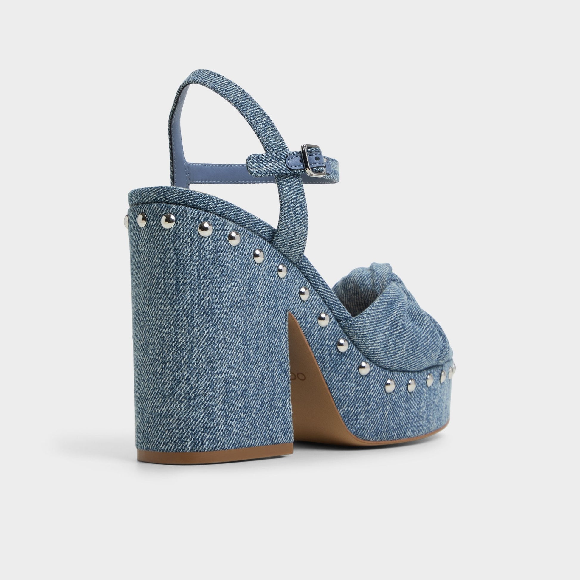 Ulialdan Blue Combo Women's Platform sandals - Strappy heeled sandal Aldo Blue Combo