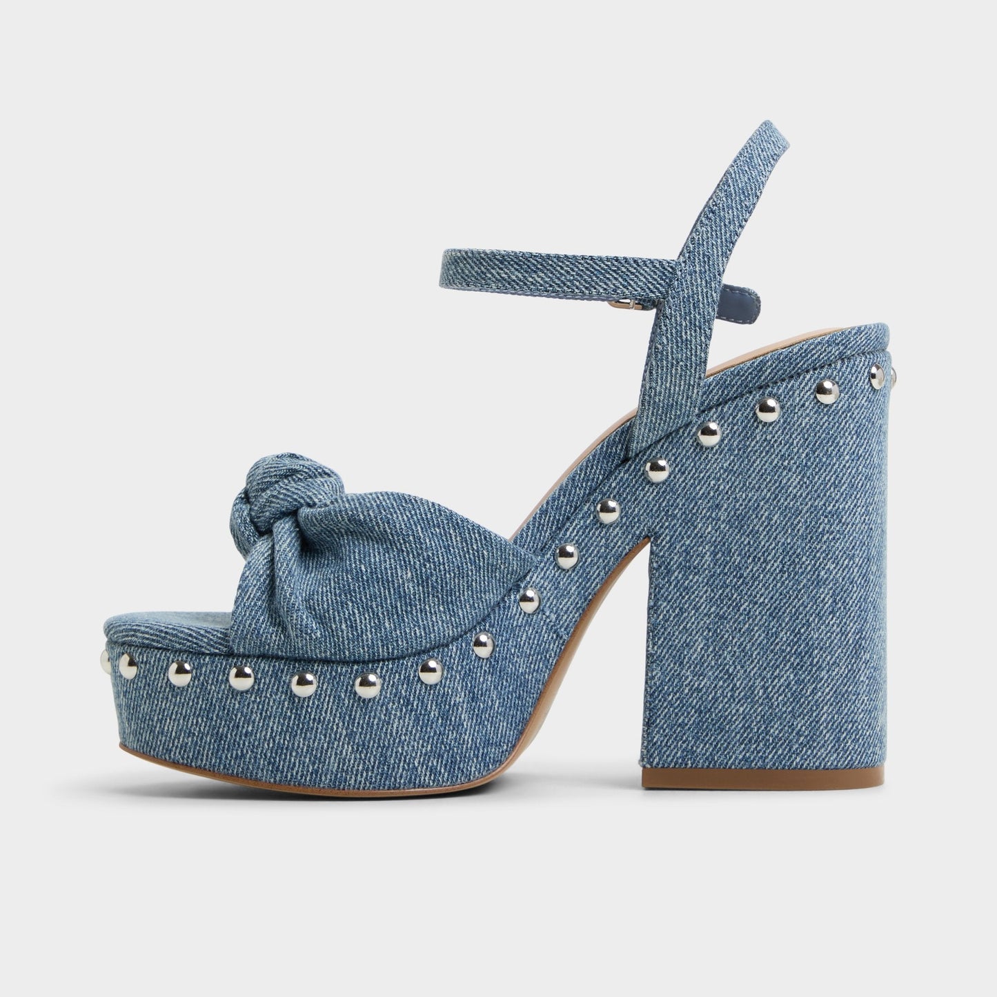 Ulialdan Blue Combo Women's Platform sandals - Strappy heeled sandal Aldo Blue Combo