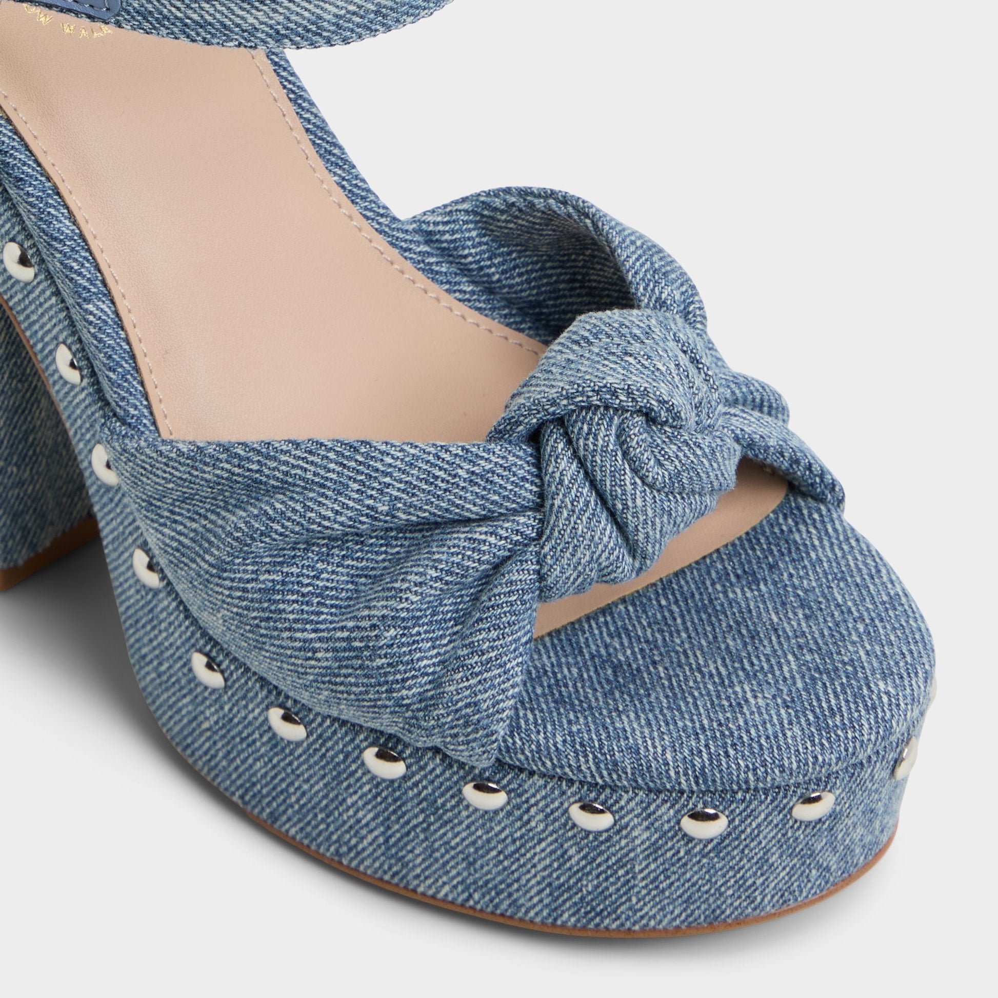 Ulialdan Blue Combo Women's Platform sandals - Strappy heeled sandal Aldo Blue Combo