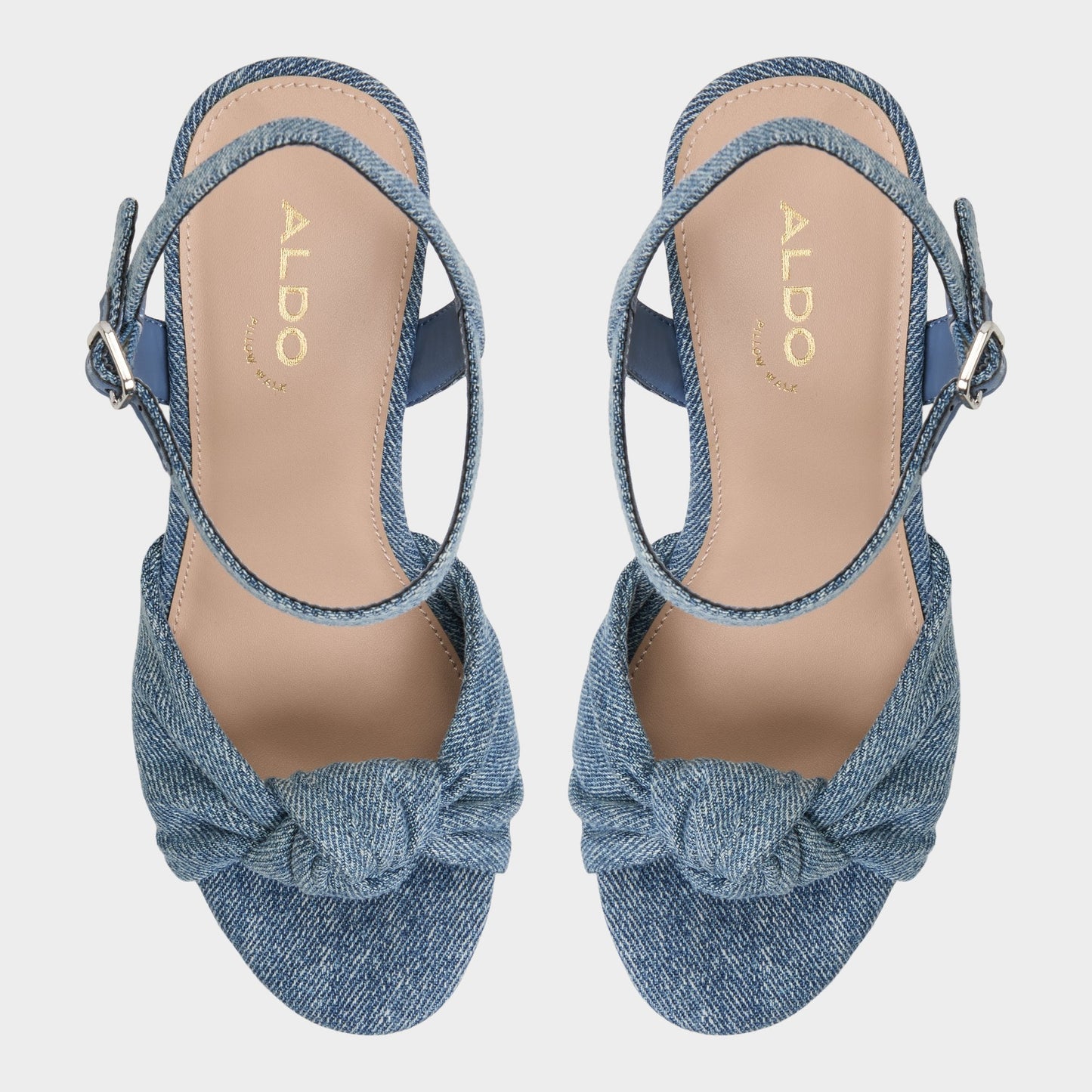 Ulialdan Blue Combo Women's Platform sandals - Strappy heeled sandal Aldo Blue Combo