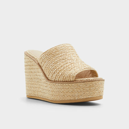 Midsommar Open Natural Women's Wedges - Wedge sandal, Wedge heel Aldo Open natural