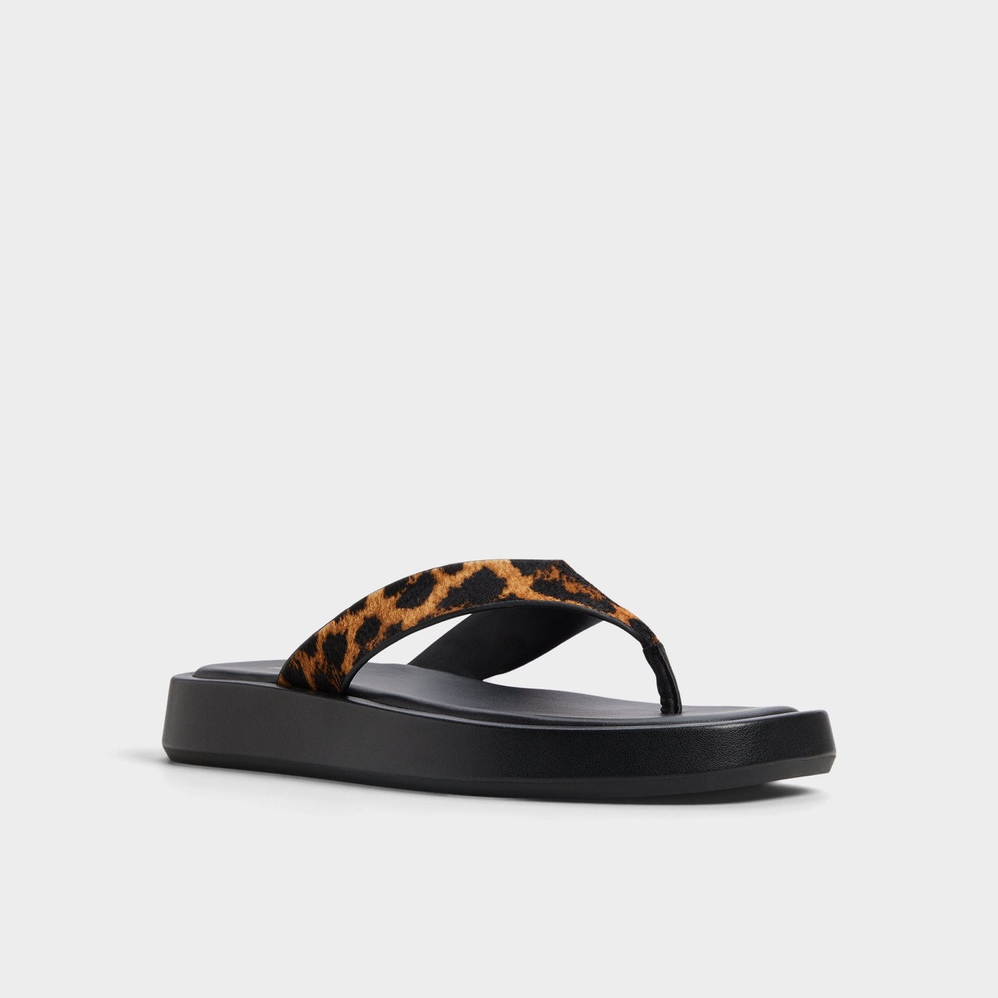 Grettle Brown Multi Women's Flats - Flip flop, Platform Aldo Brown Multi