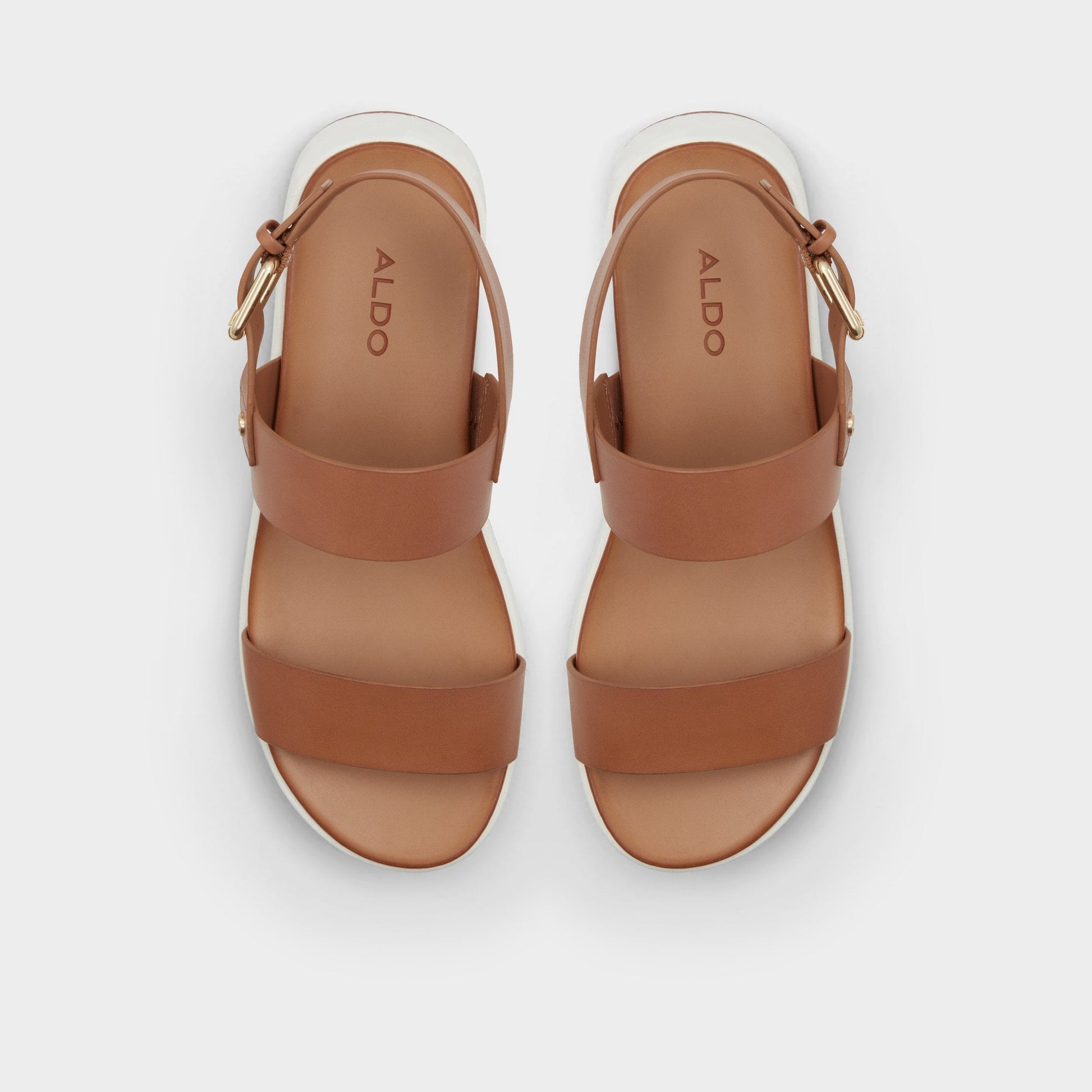 Silyia Dark Beige Women's Sandals - Flat sandal Aldo Dark Beige