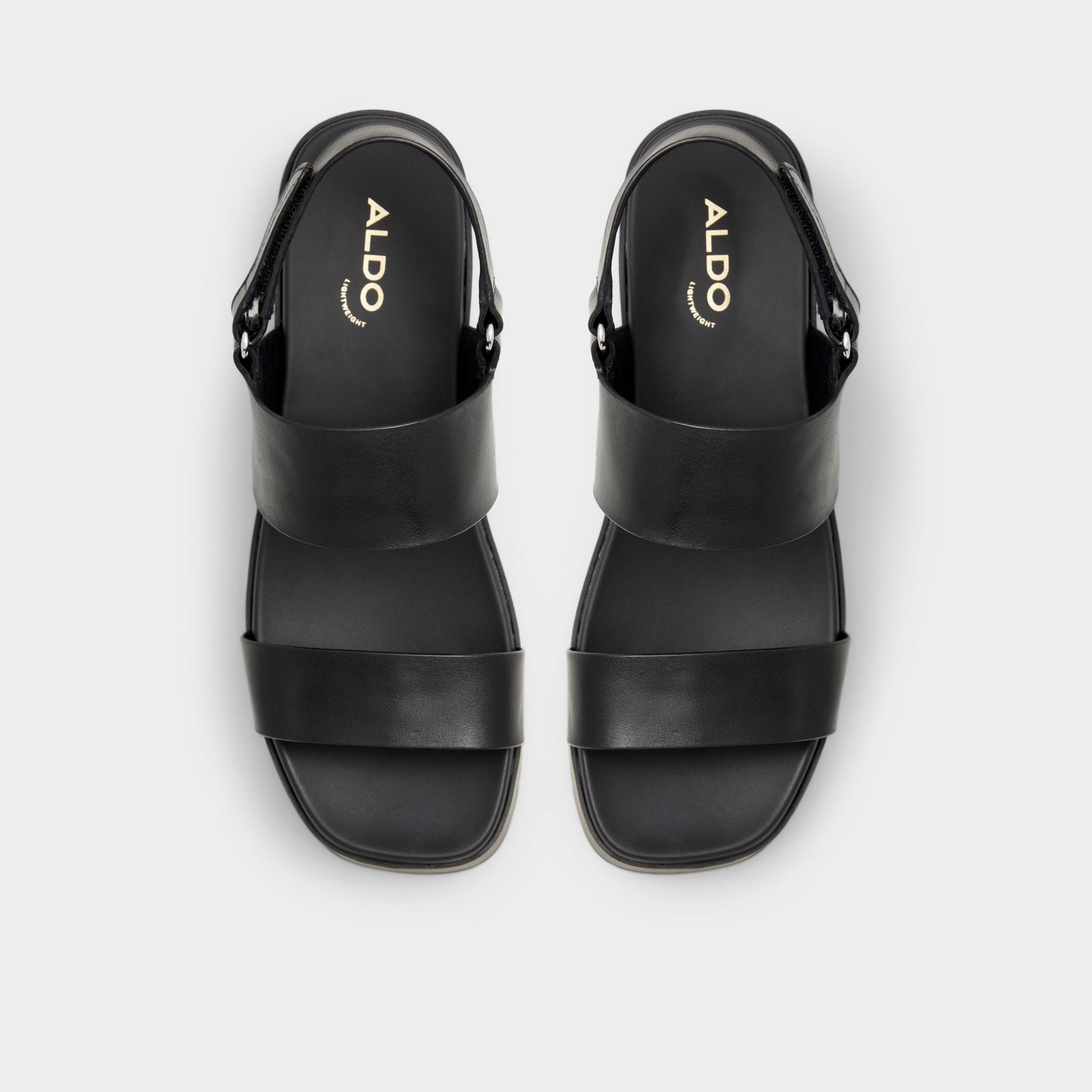 Thila Open Black Women's Wedges - Wedge sandal Aldo Open Black
