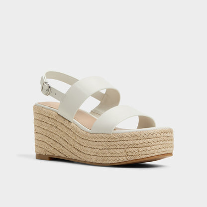 Keoni Open White Women's Platform sandals - Wedge sandal Aldo Open white