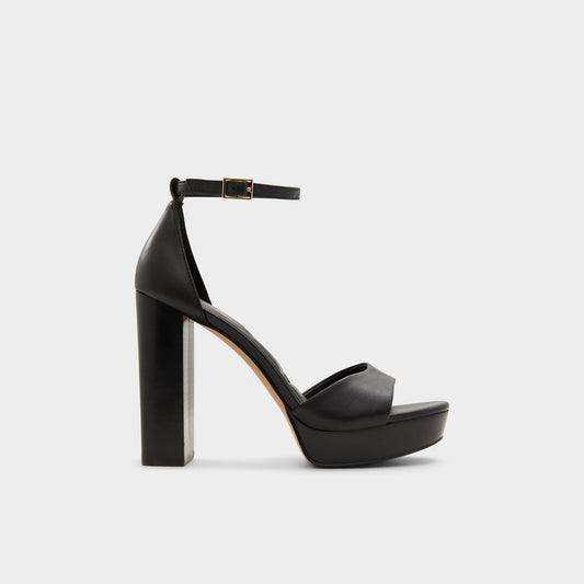 Enaegyn2.0 Black Women's Platform sandals - Strappy heeled sandal, Platform Aldo Black