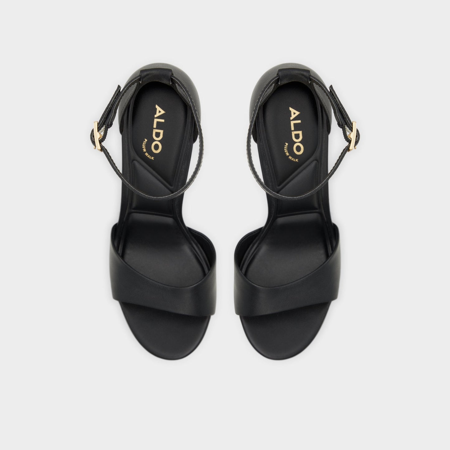 Enaegyn2.0 Black Women's Platform sandals - Strappy heeled sandal, Platform Aldo Black