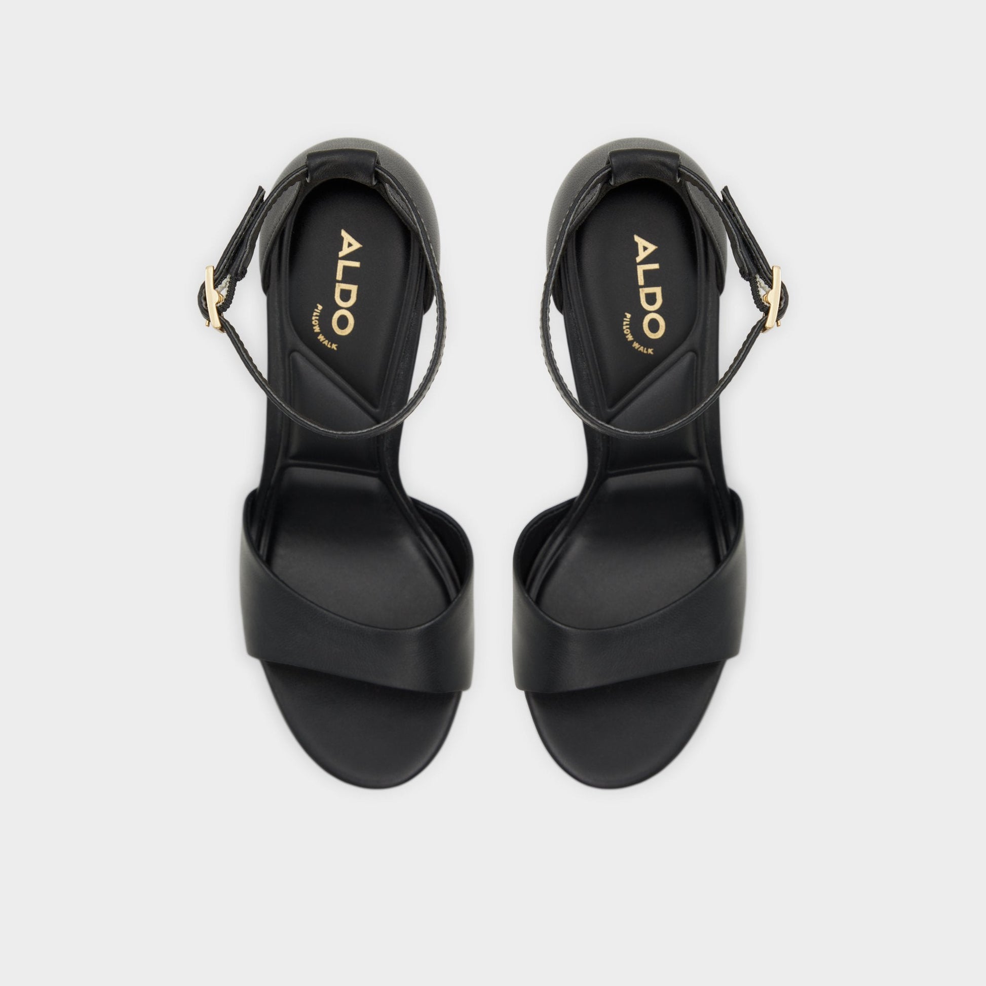 Enaegyn2.0 Black Women's Platform sandals - Strappy heeled sandal, Platform Aldo Black