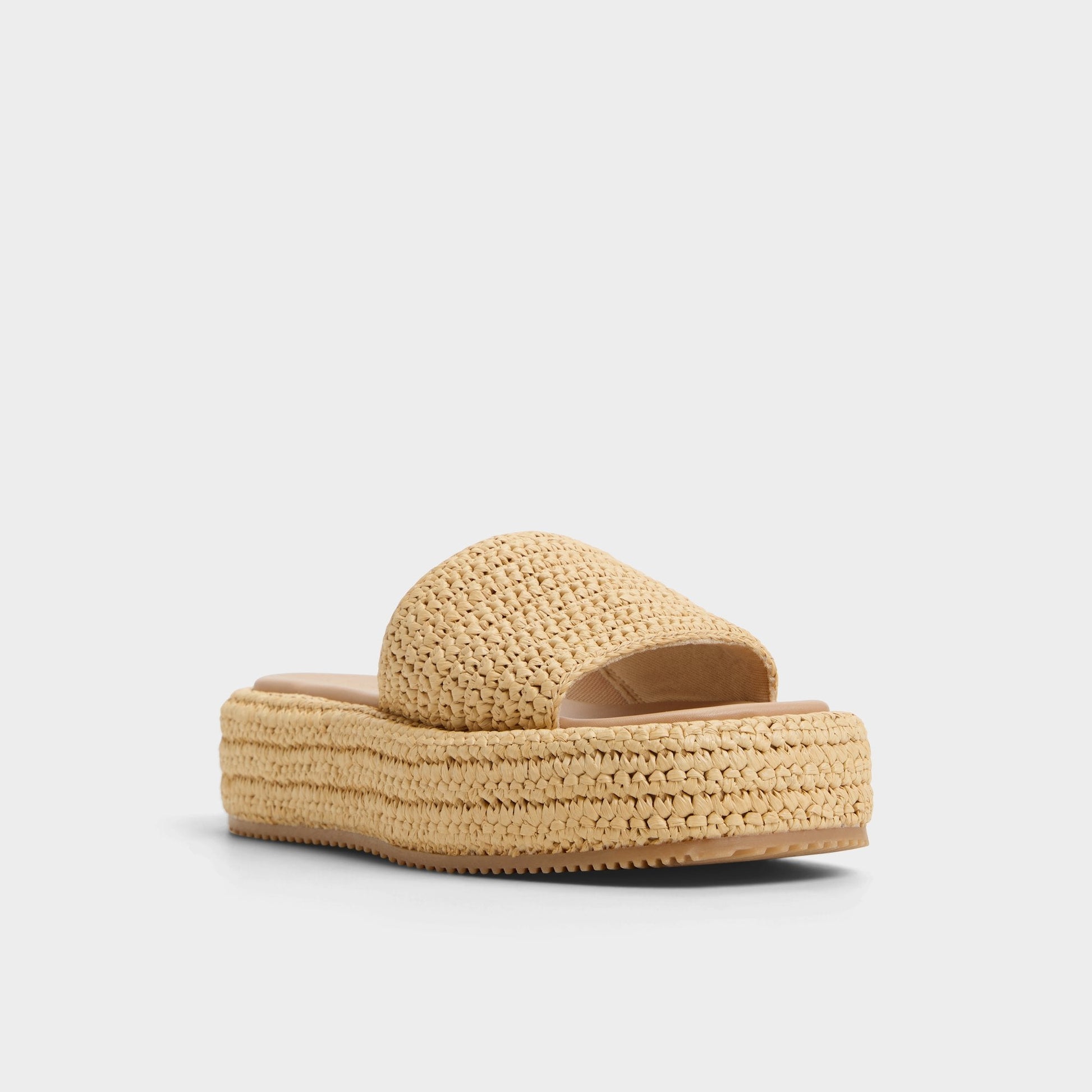 Bohemina Natural Women's Platform sandals - Flatform sandal Aldo Natural