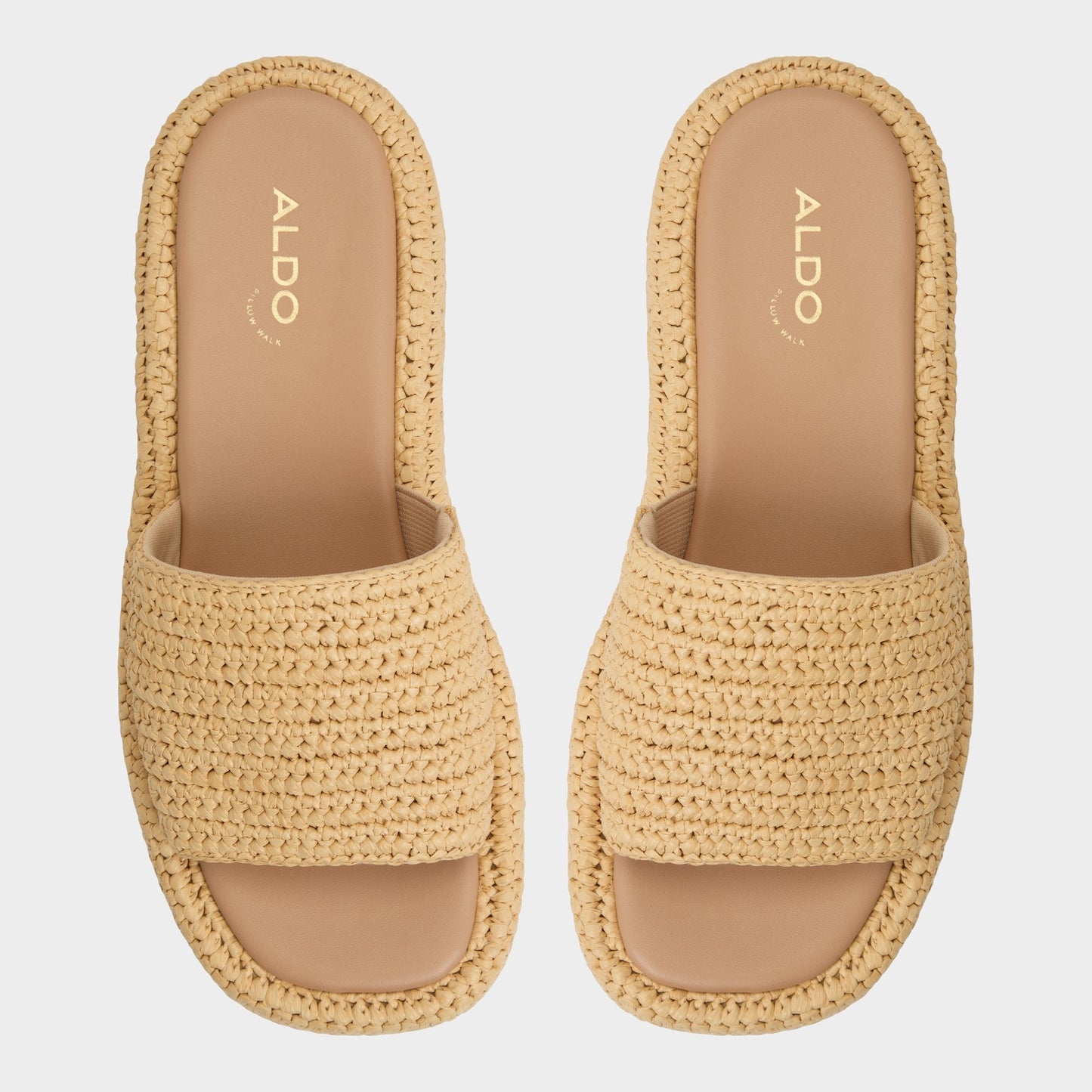 Bohemina Natural Women's Platform sandals - Flatform sandal Aldo Natural