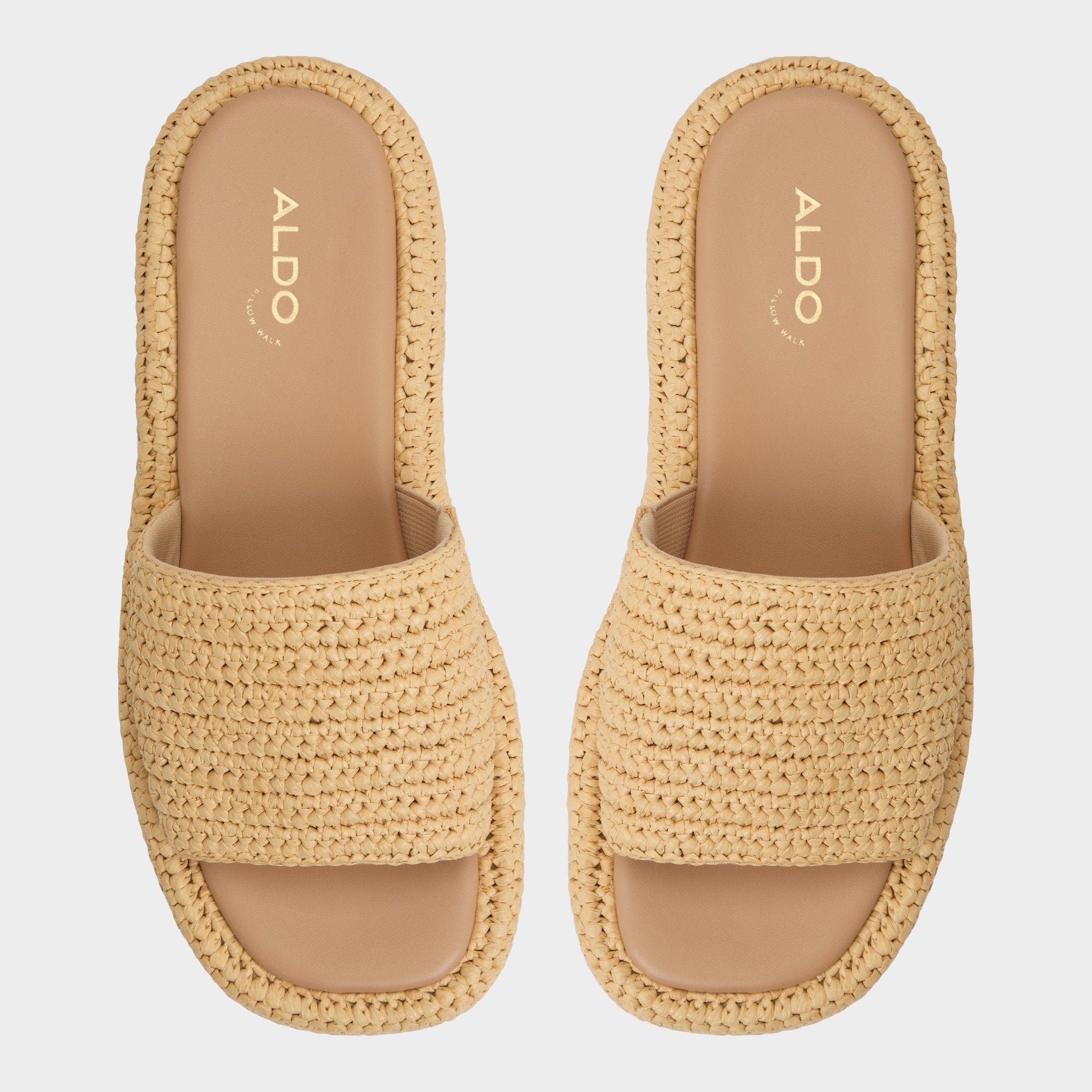 Bohemina Natural Women's Platform sandals - Flatform sandal Aldo Natural