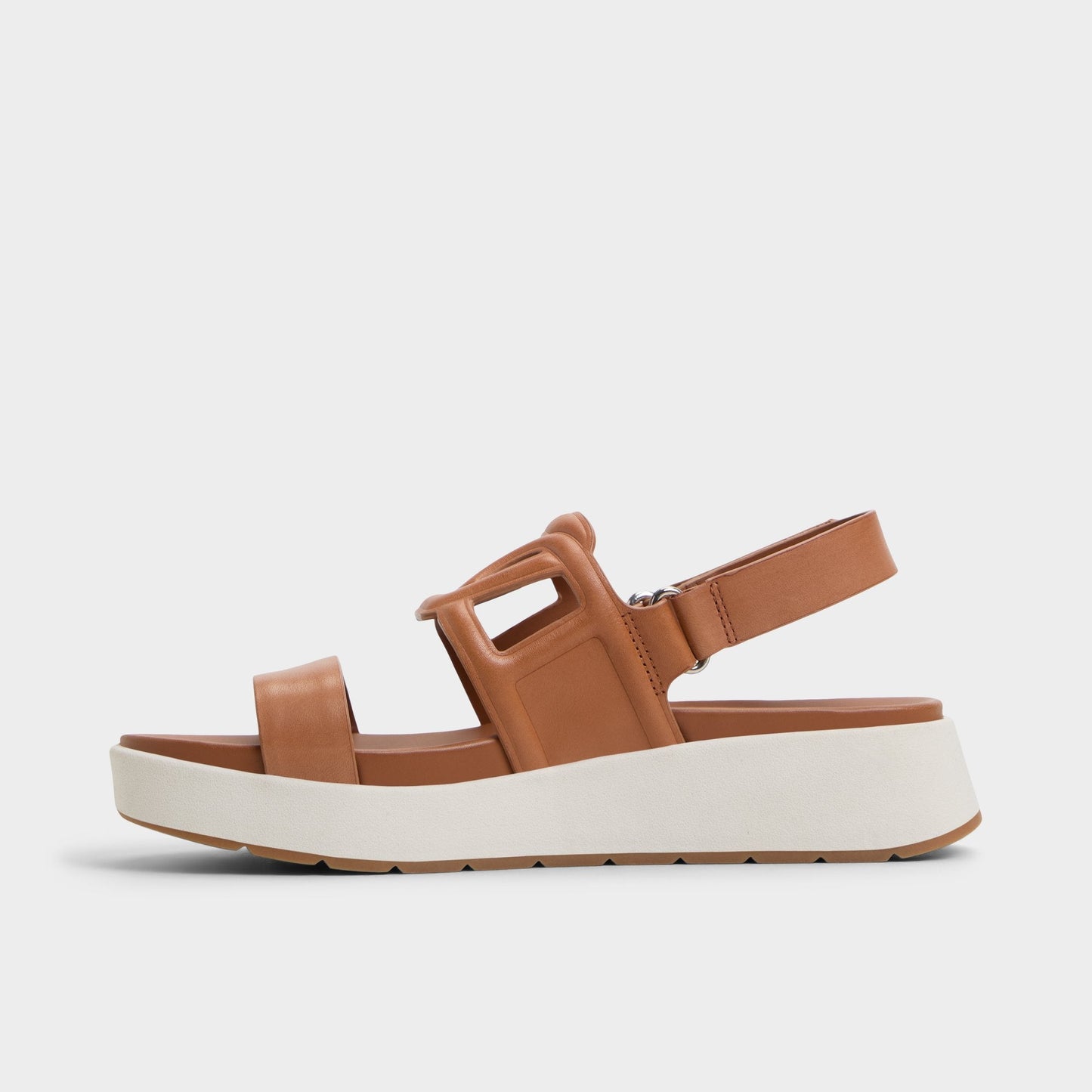 Onuvia Medium Brown Women's Footbed sandals - Footbed sandal, Flatform Aldo Medium Brown