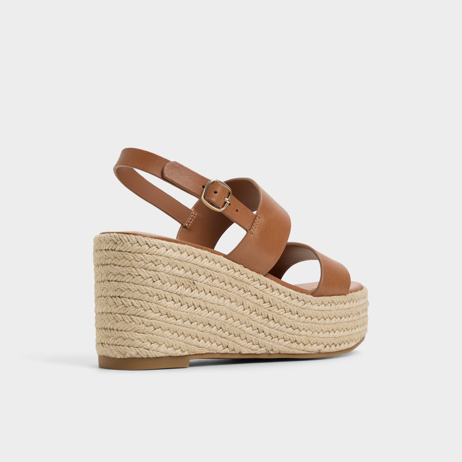 Keoni Medium Brown Women's Platform sandals - Wedge sandal Aldo Medium brown