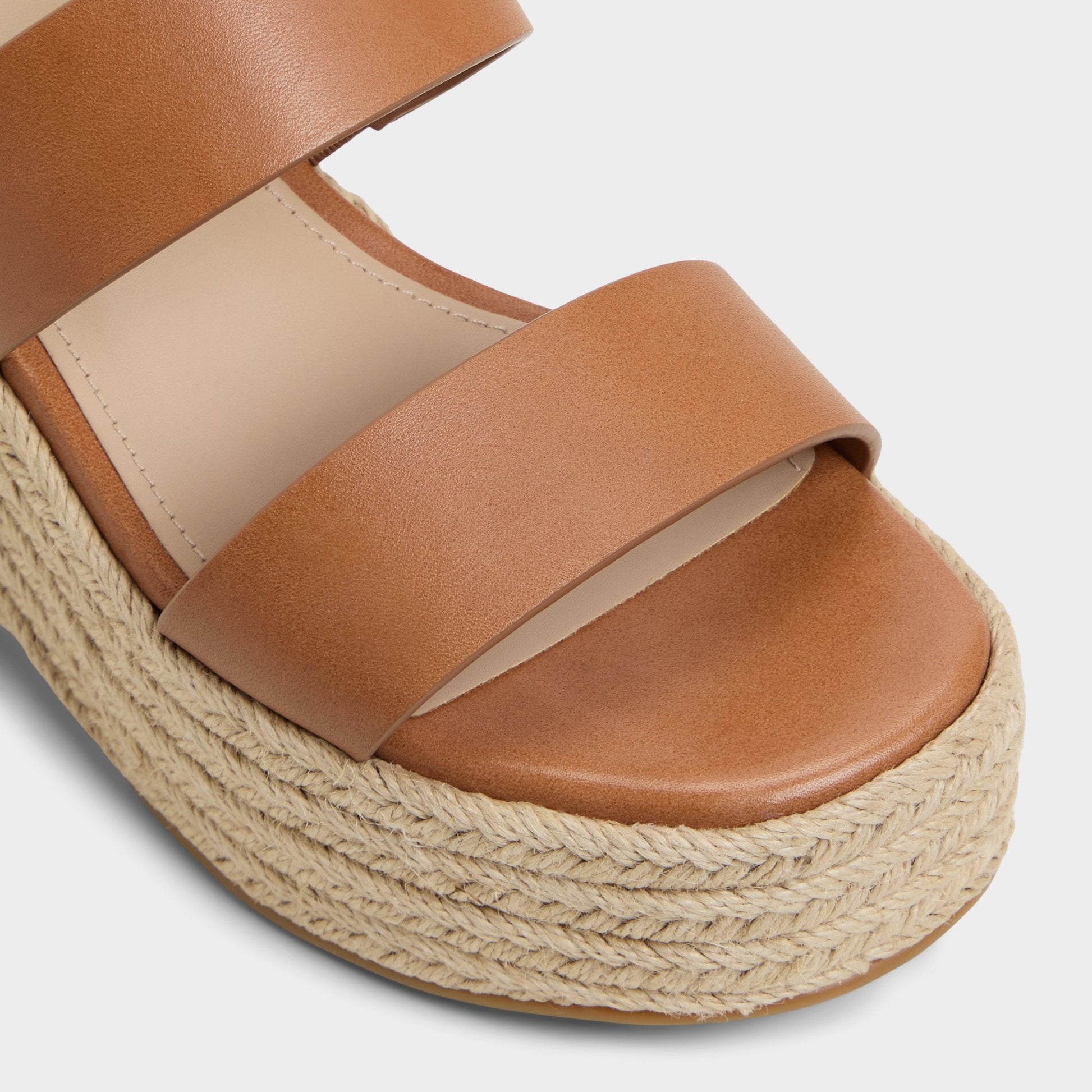 Keoni Medium Brown Women's Platform sandals - Wedge sandal Aldo Medium brown