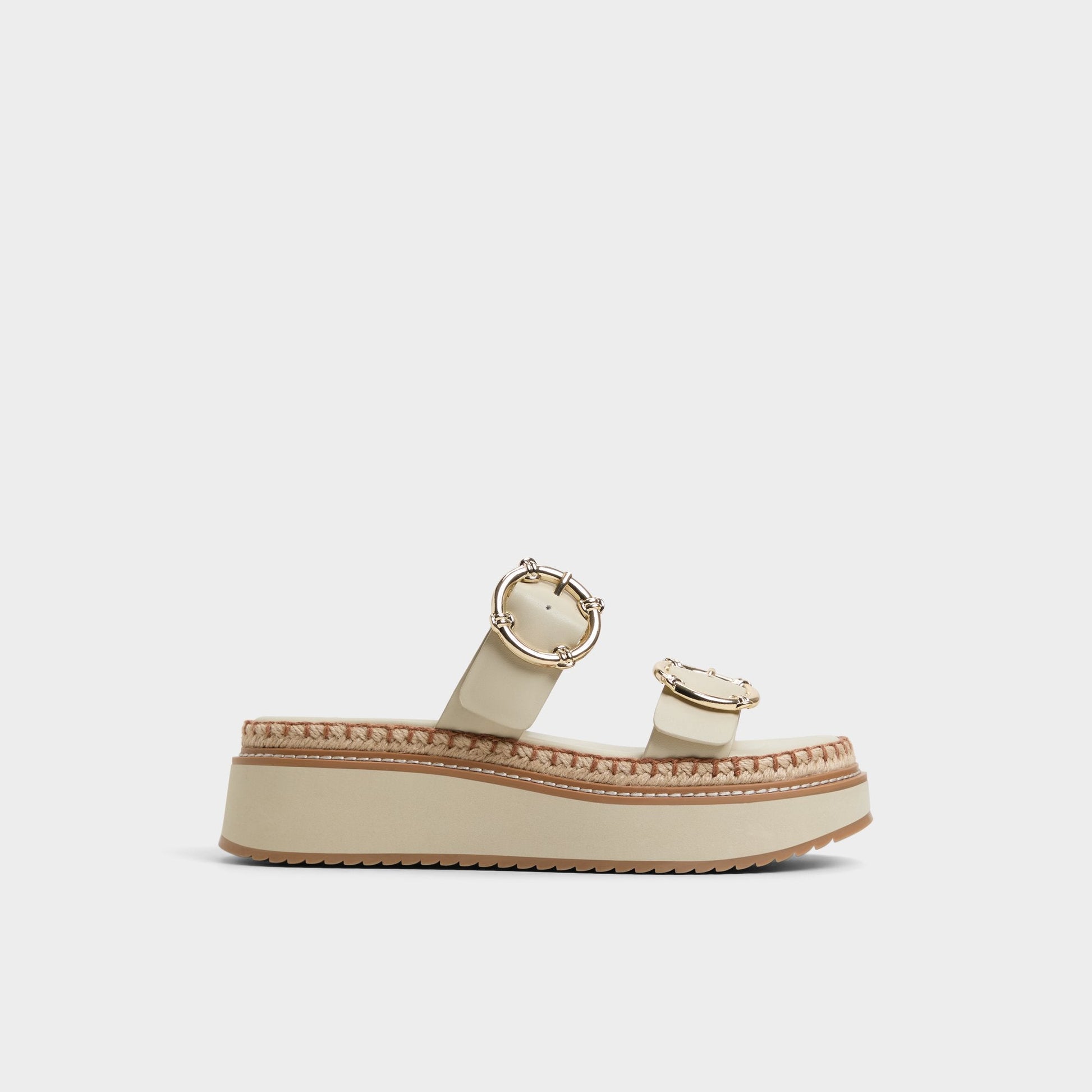 Kaeithien Bone Women's Platform sandals - Slide sandal Aldo Bone