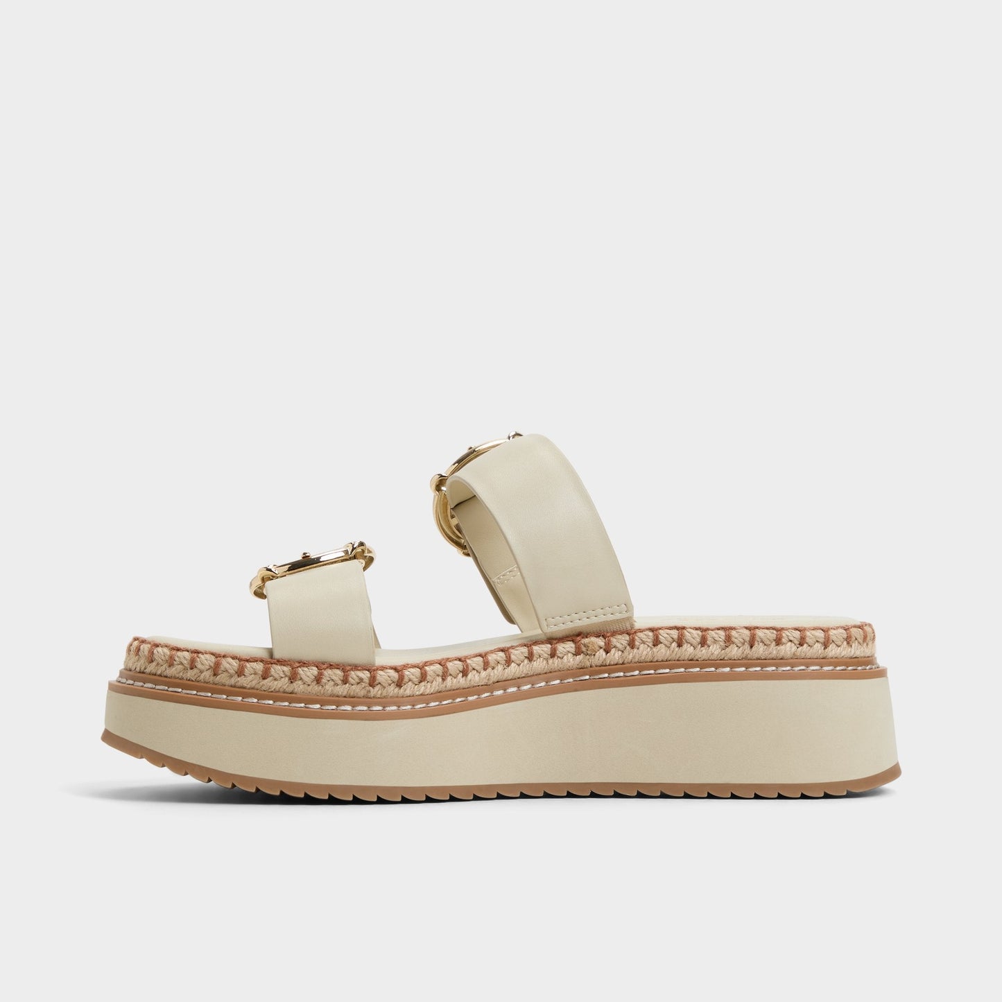 Kaeithien Bone Women's Platform sandals - Slide sandal Aldo Bone