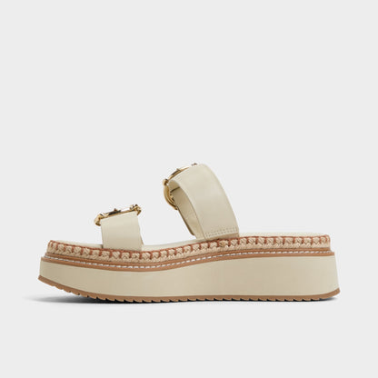 Kaeithien Bone Women's Platform sandals - Slide sandal Aldo Bone