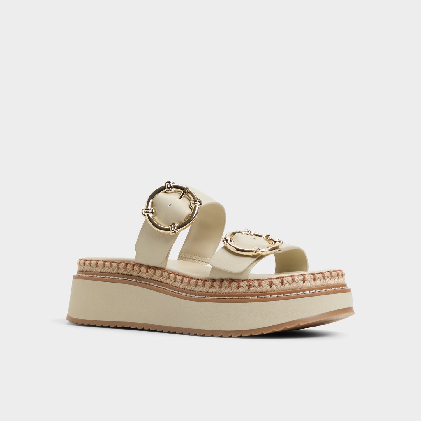 Kaeithien Bone Women's Platform sandals - Slide sandal Aldo Bone