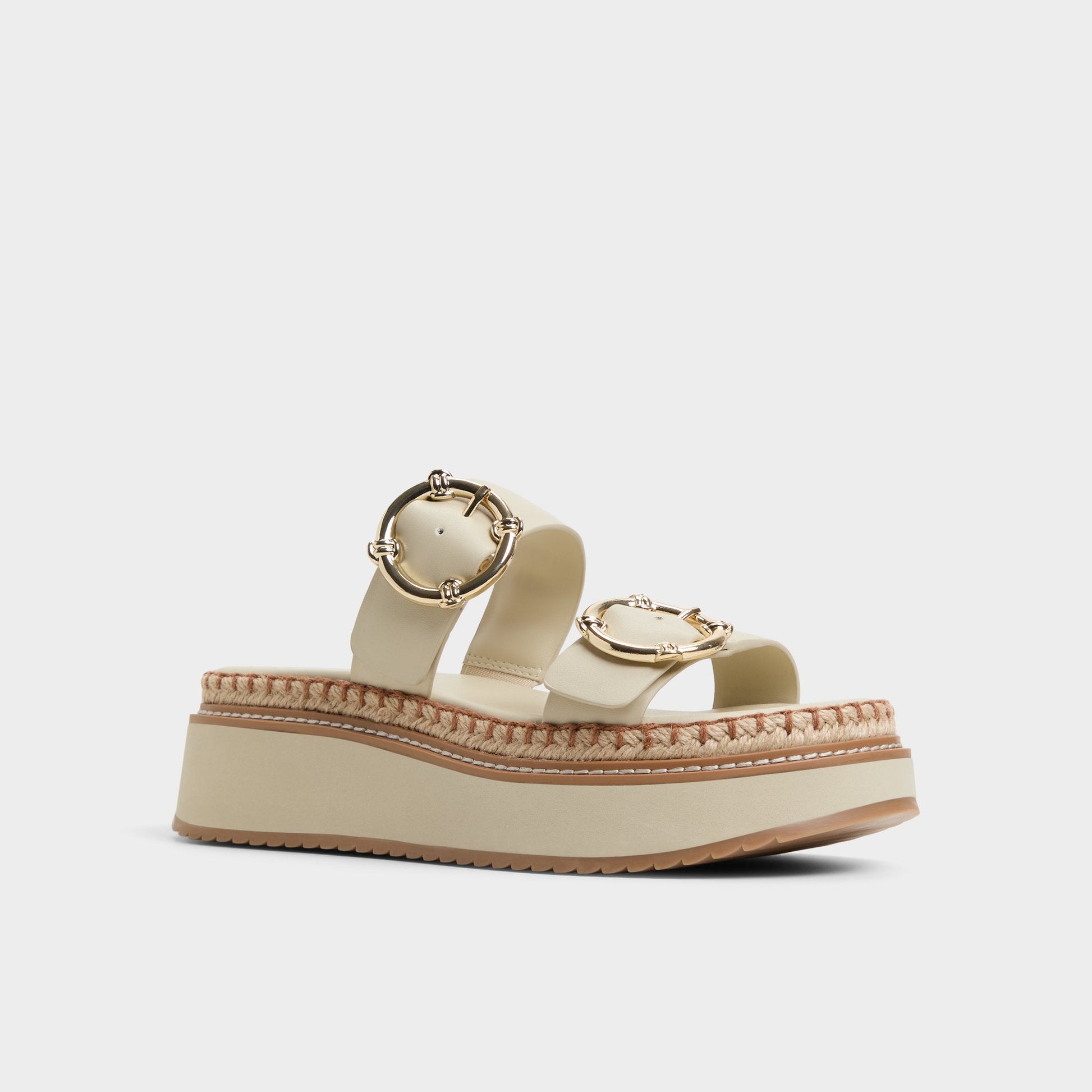 Kaeithien Bone Women's Platform sandals - Slide sandal Aldo Bone