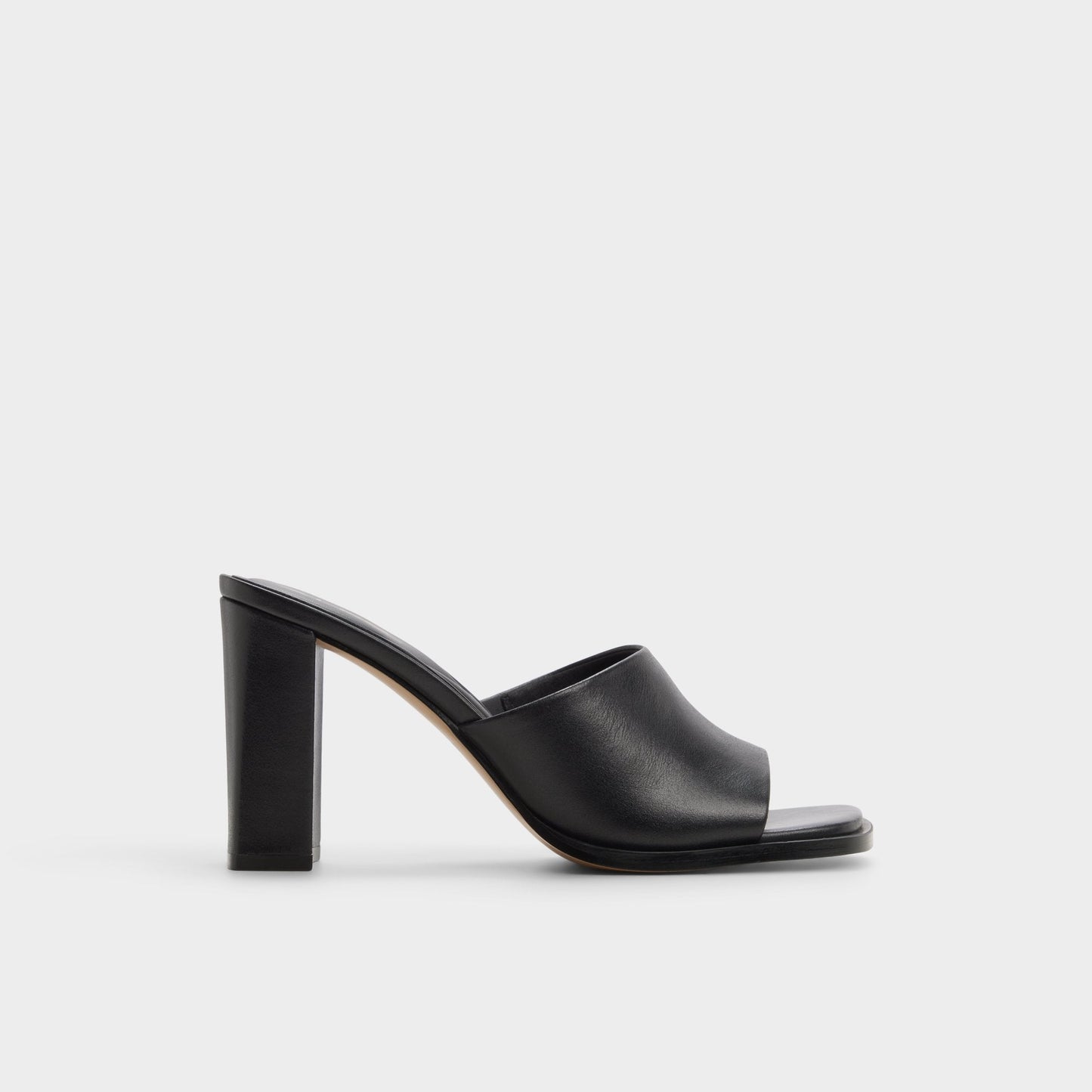 Re in Sophia Black - Heeled mule, Block heel Aldo Black