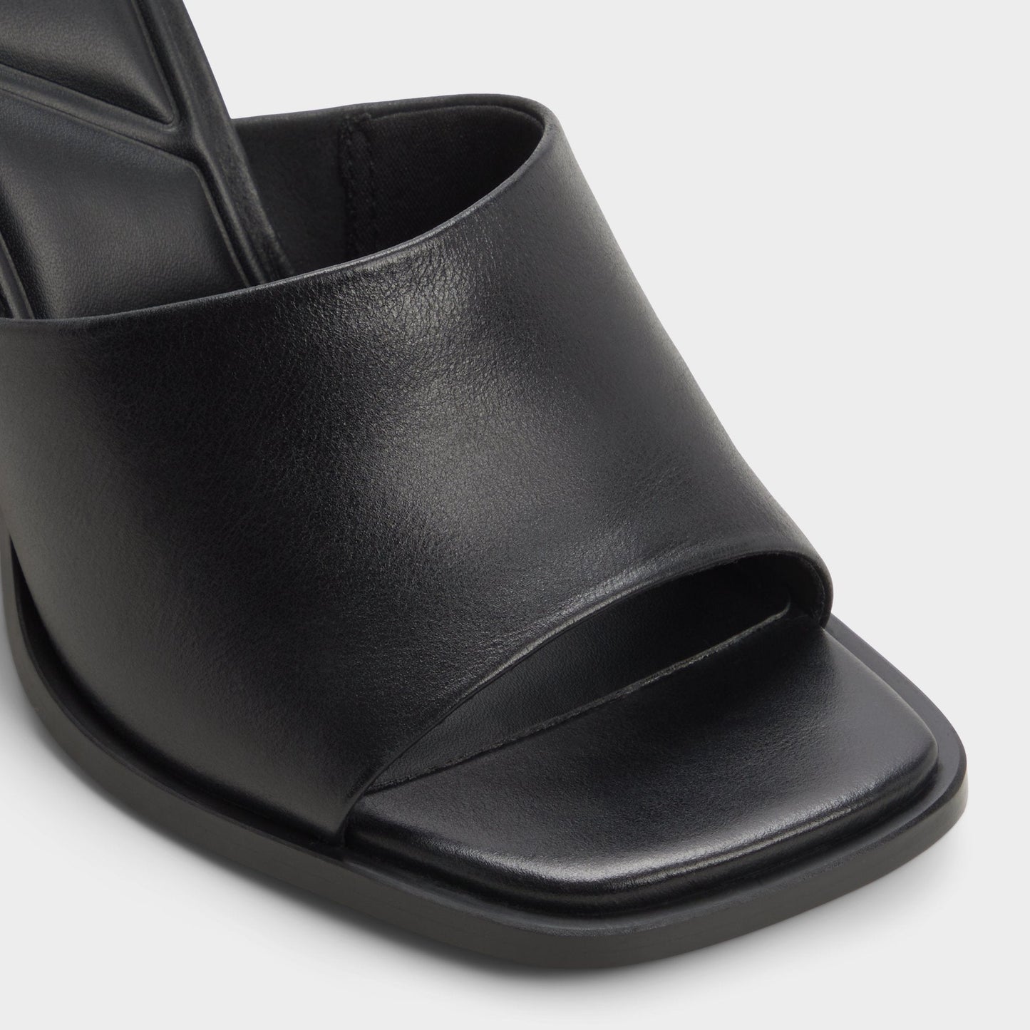 Re in Sophia Black - Heeled mule, Block heel Aldo Black