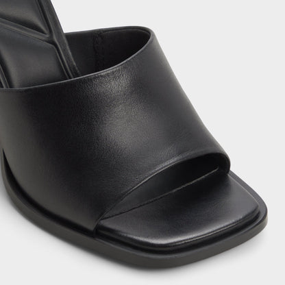 Re in Sophia Black - Heeled mule, Block heel Aldo Black