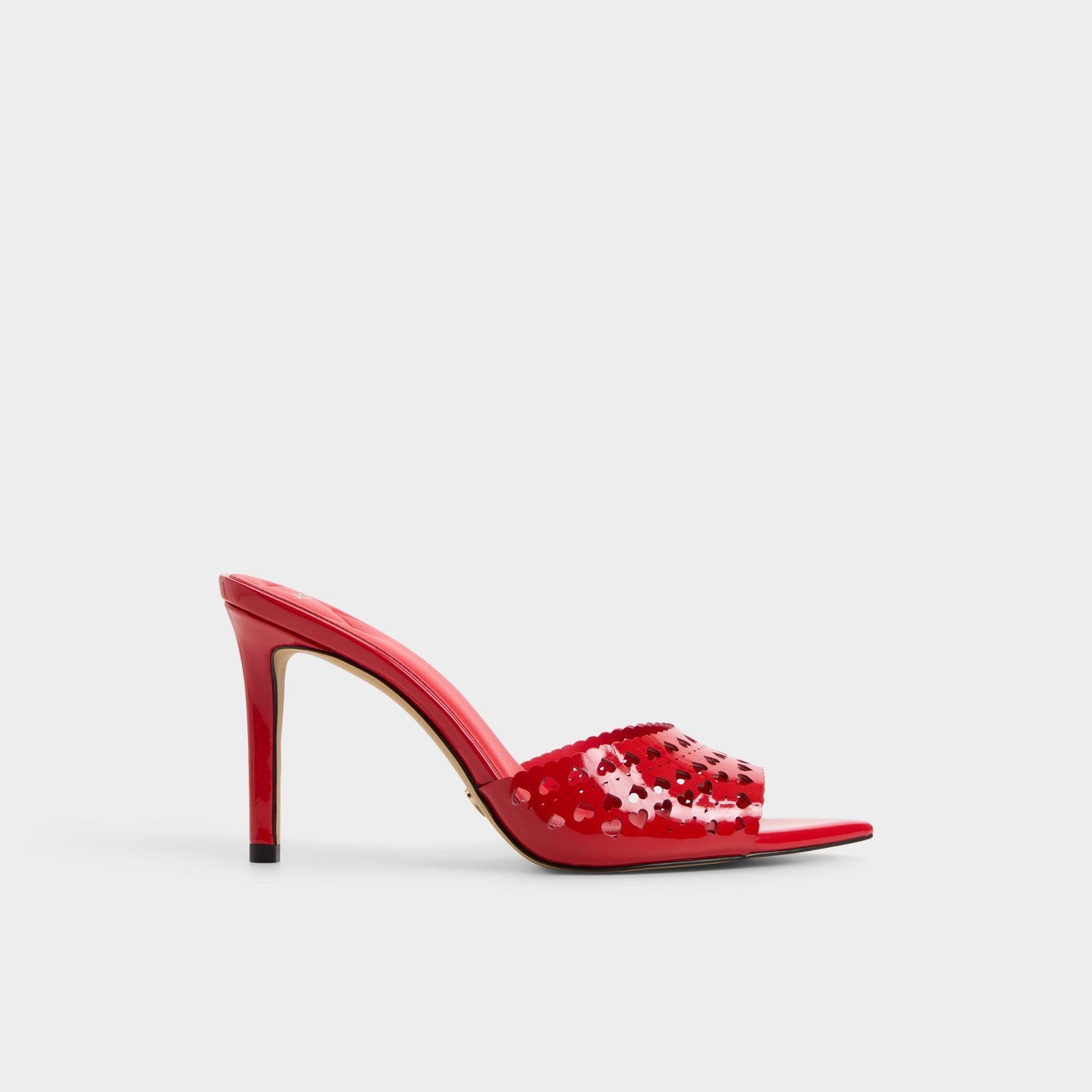 Lovemule in Medium Red - Heeled mule, Stiletto heel Aldo Medium red