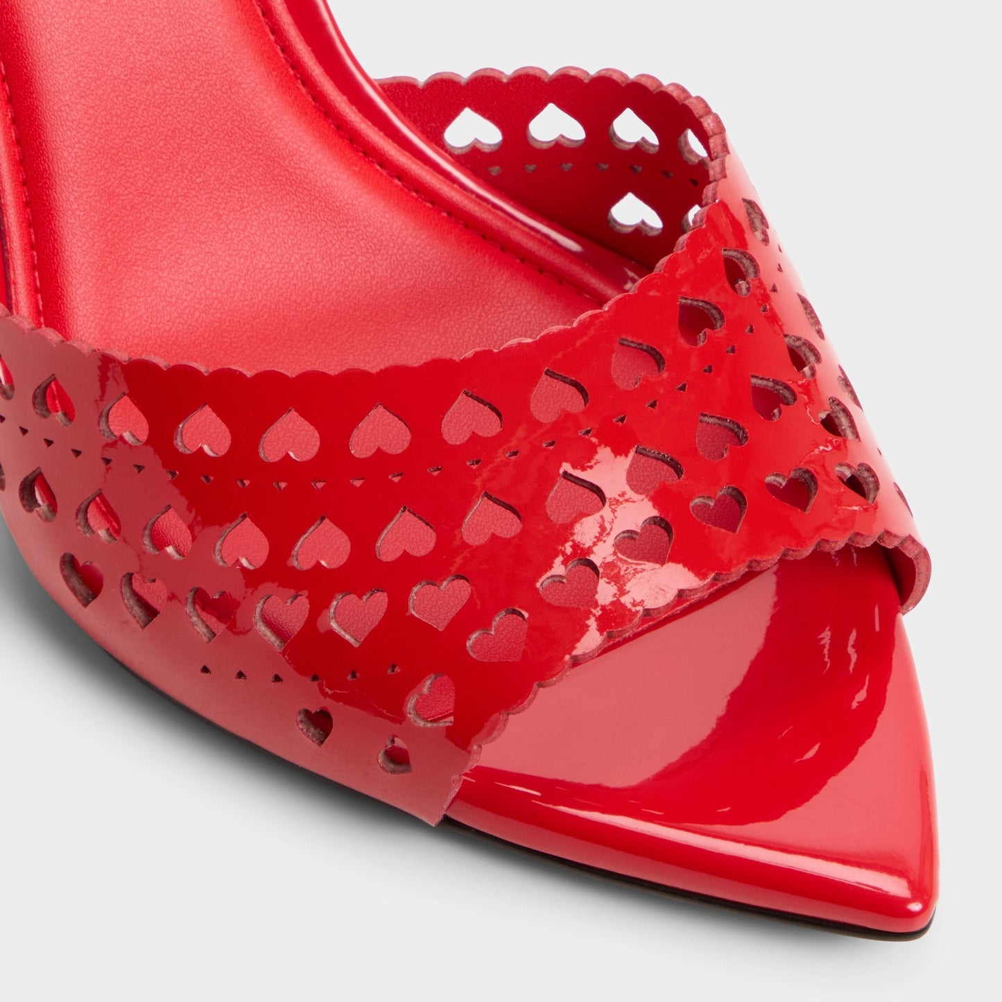 Lovemule in Medium Red - Heeled mule, Stiletto heel Aldo Medium red