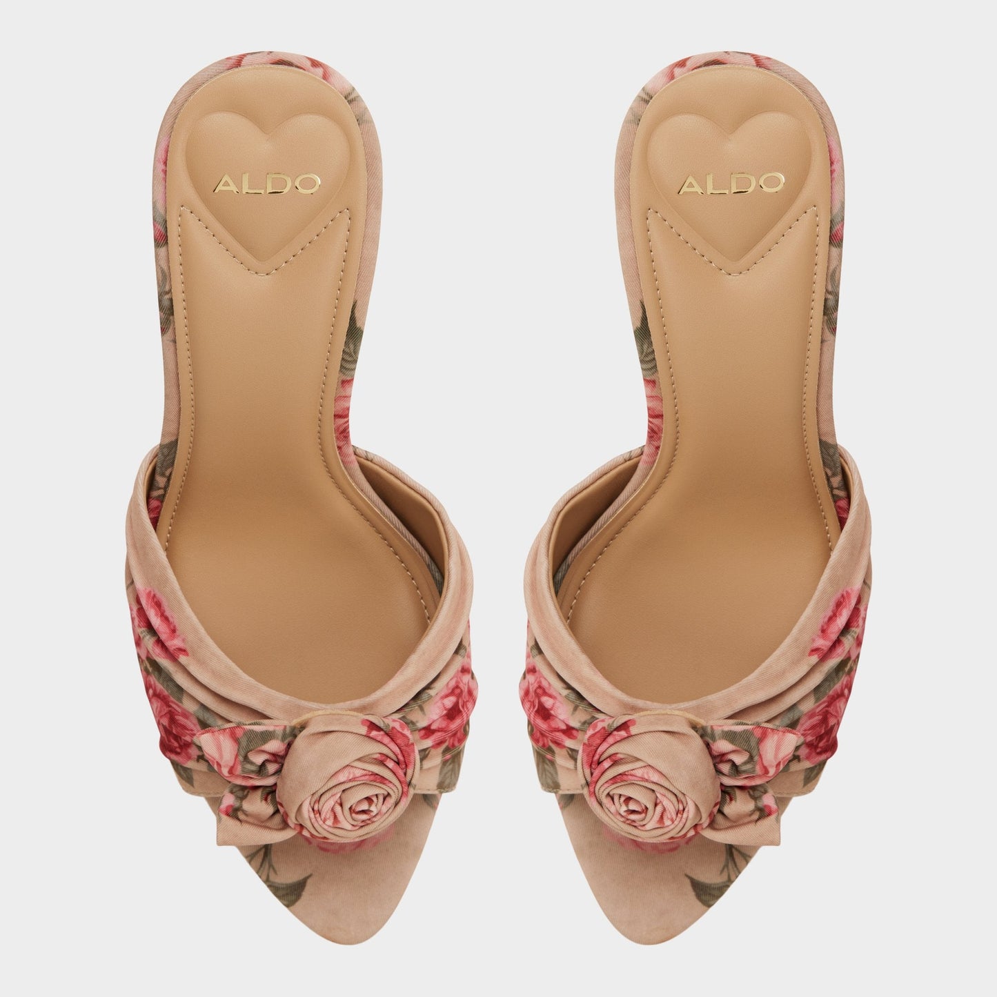 Rosalina in Beige Combo 14193392 - Heeled mule, Stiletto heel Aldo Beige combo