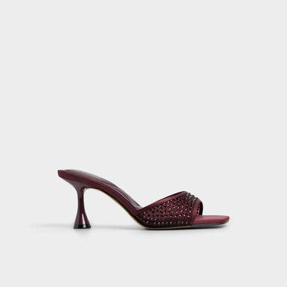 Agatha in Bordo - Heeled mule Aldo Bordo