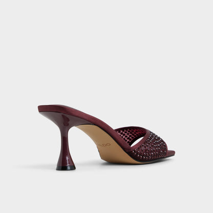 Agatha in Bordo - Heeled mule Aldo Bordo