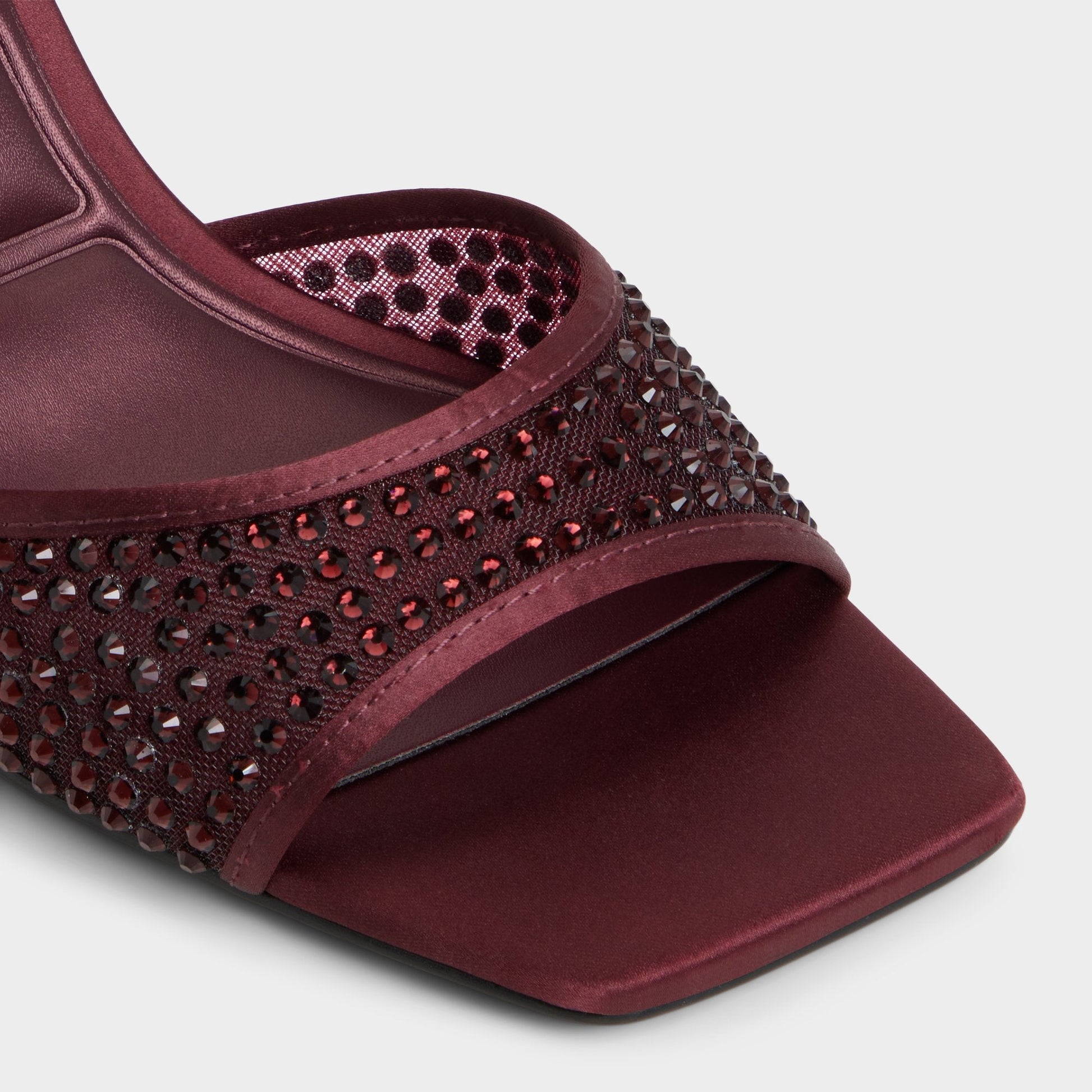 Agatha in Bordo - Heeled mule Aldo Bordo