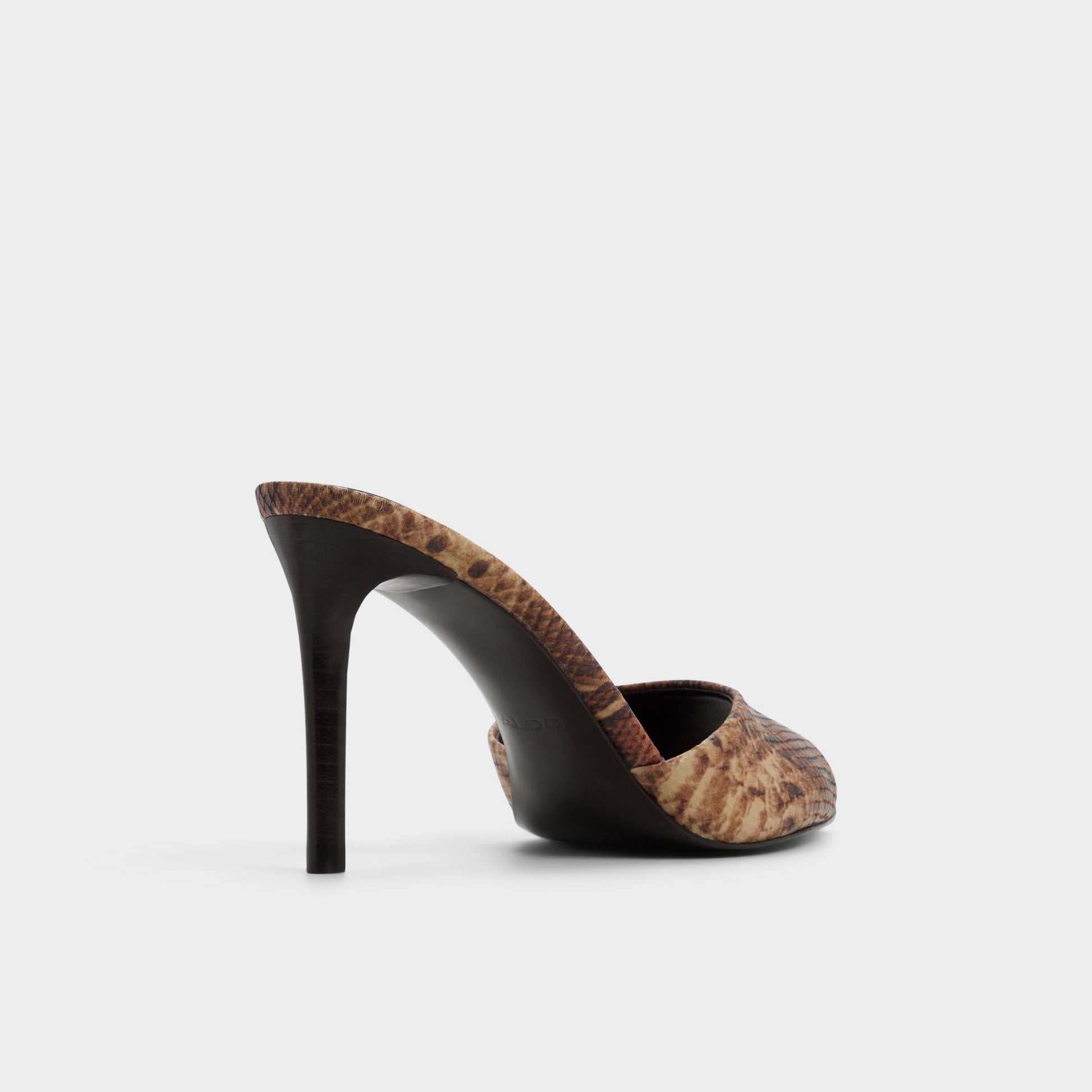 Anniebrilden in Brown Multi 14190598 - Heeled mule, Stiletto heel Aldo Brown multi