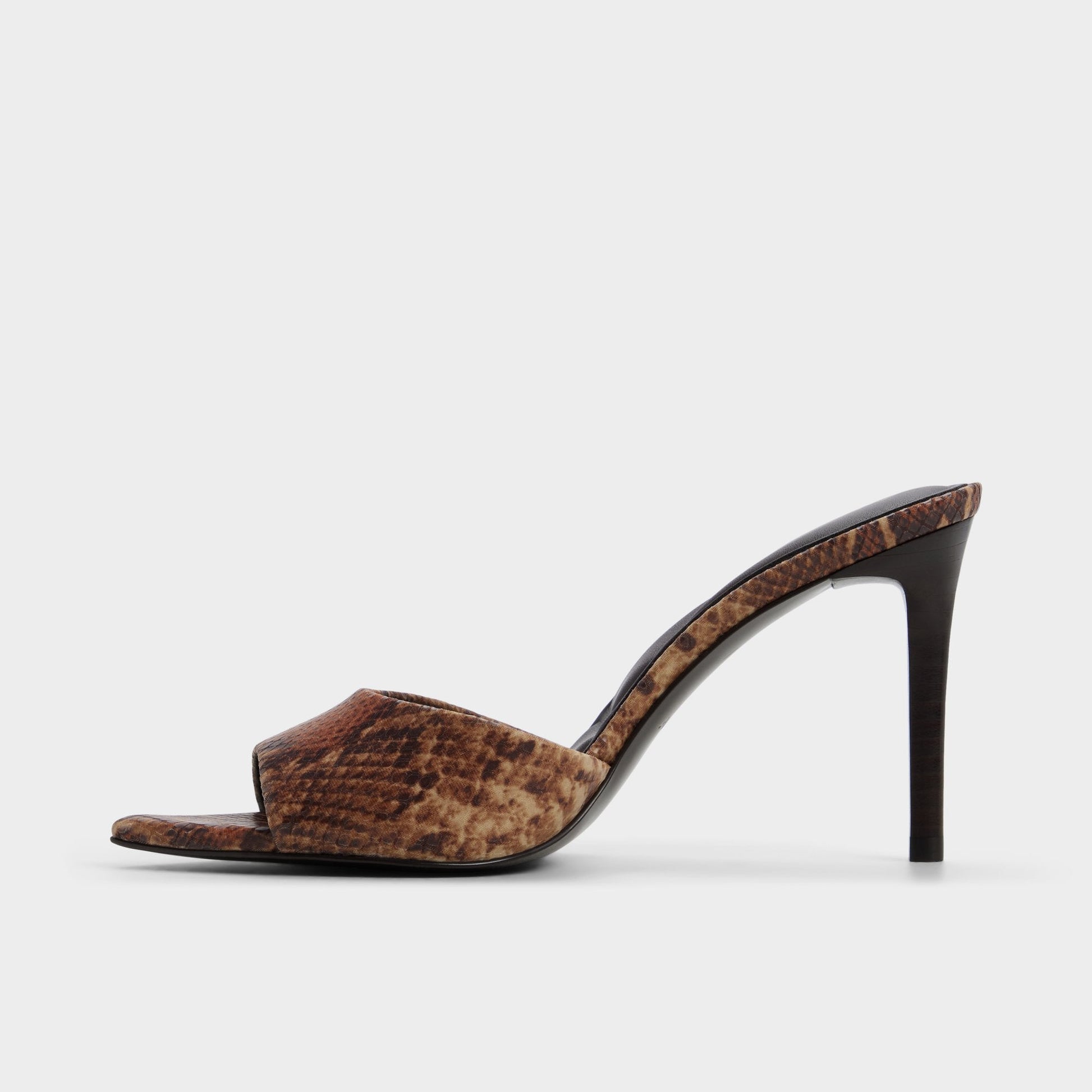 Anniebrilden in Brown Multi 14190598 - Heeled mule, Stiletto heel Aldo Brown multi