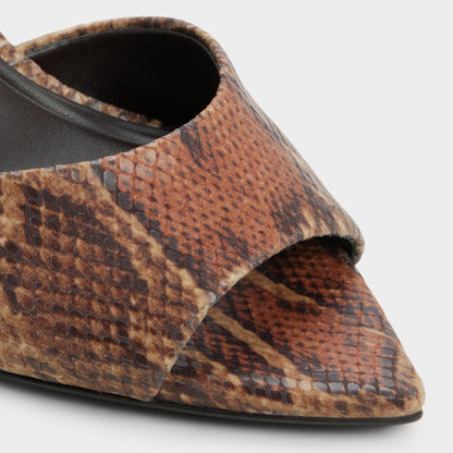 Anniebrilden in Brown Multi 14190598 - Heeled mule, Stiletto heel Aldo Brown multi