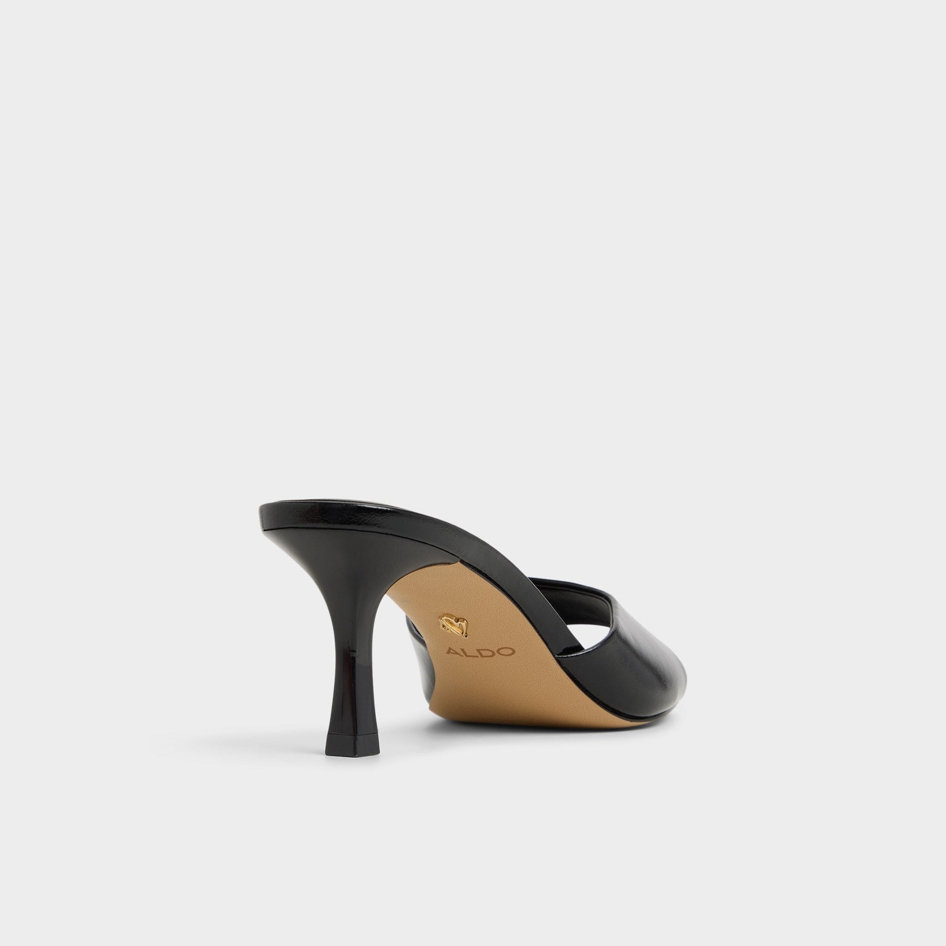 Annaberaen in Black - Heeled mule, Stiletto heel Aldo Black