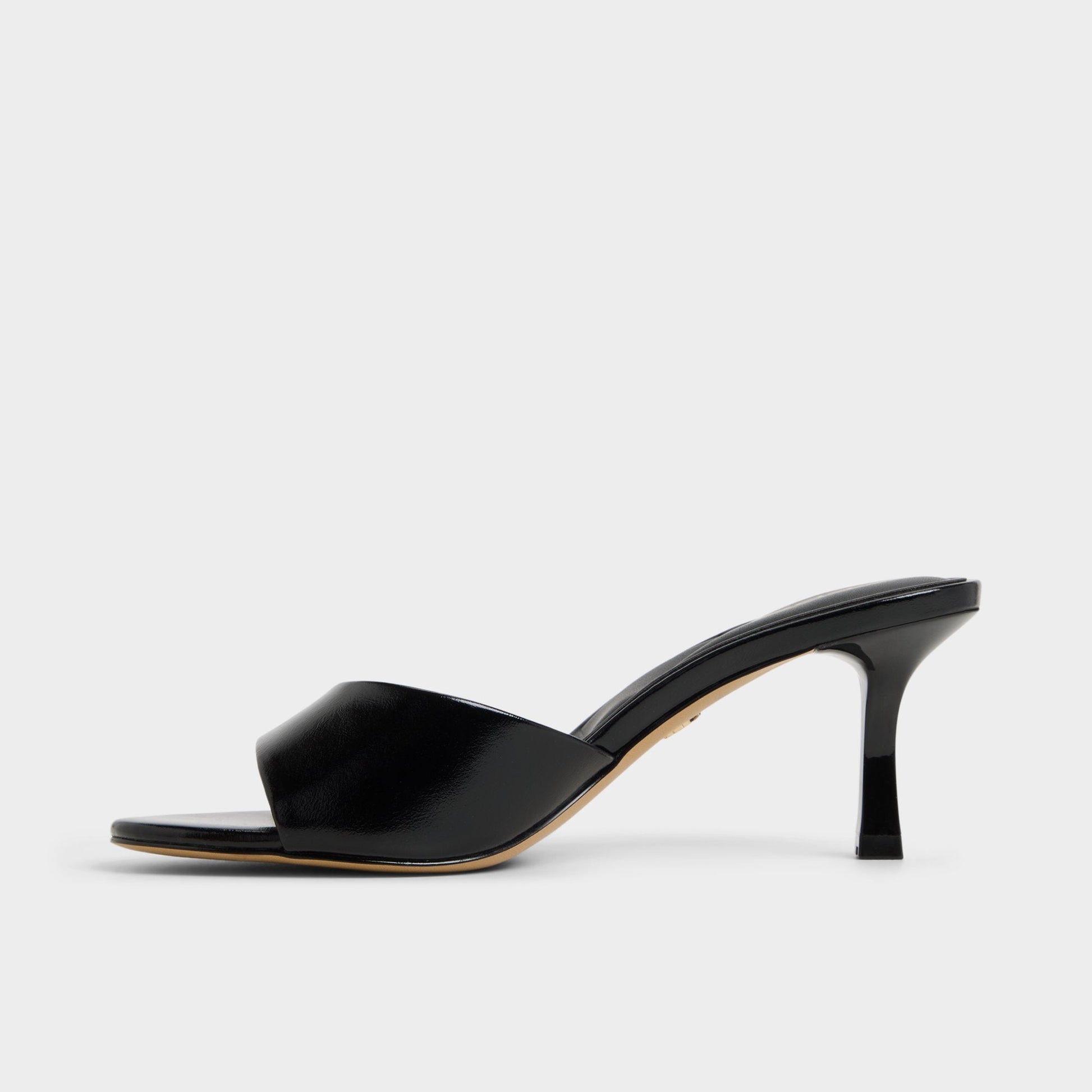 Annaberaen in Black - Heeled mule, Stiletto heel Aldo Black
